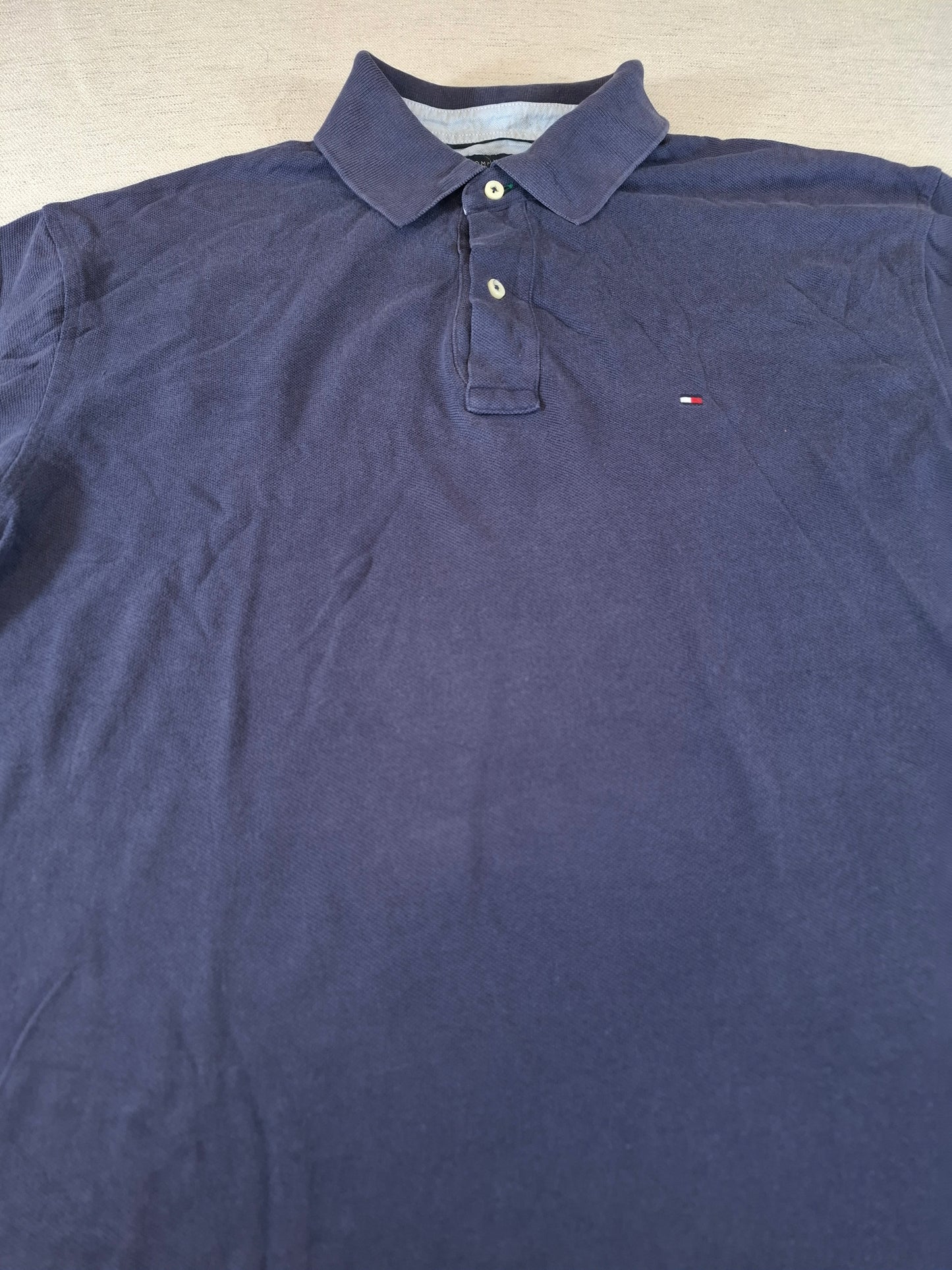 001249 Tommy Hilfiger Polo shirt size L Navy