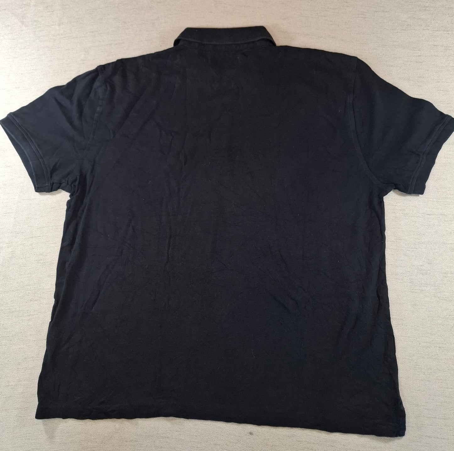 001255 Tommy Hilfiger Polo shirt size L Black