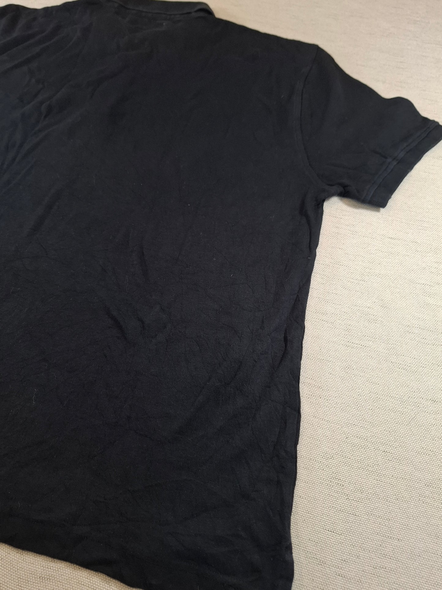 001255 Tommy Hilfiger Polo shirt size L Black