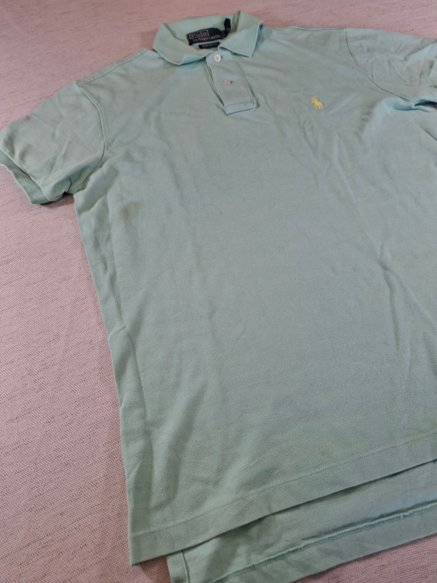 001262 Polo Ralph Lauren Polo shirt size M Mint green