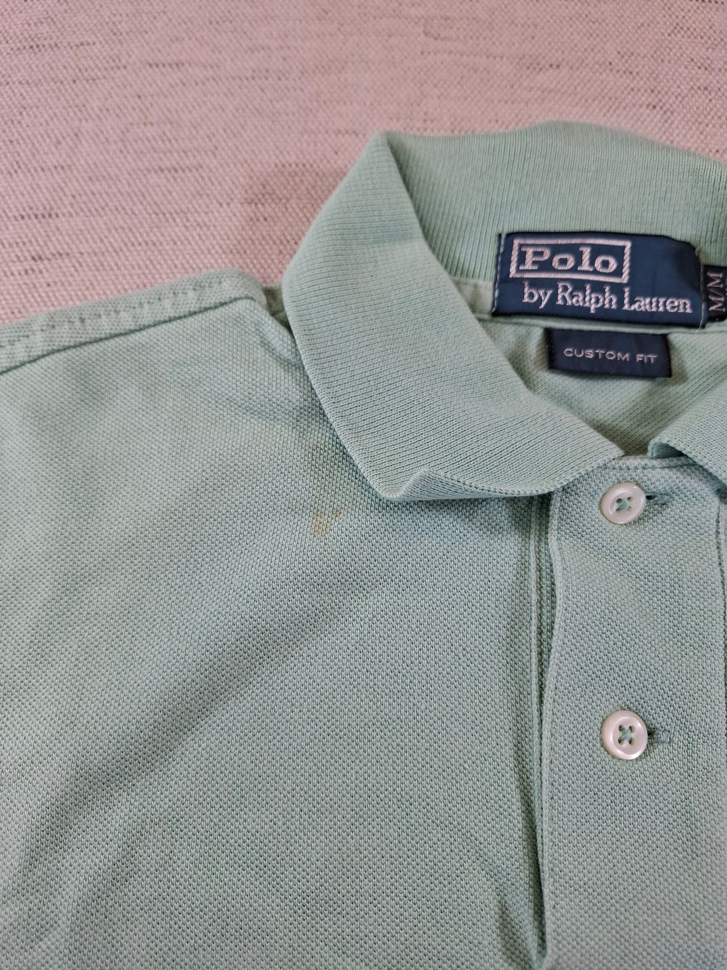 001262 Polo Ralph Lauren Polo shirt size M Mint green