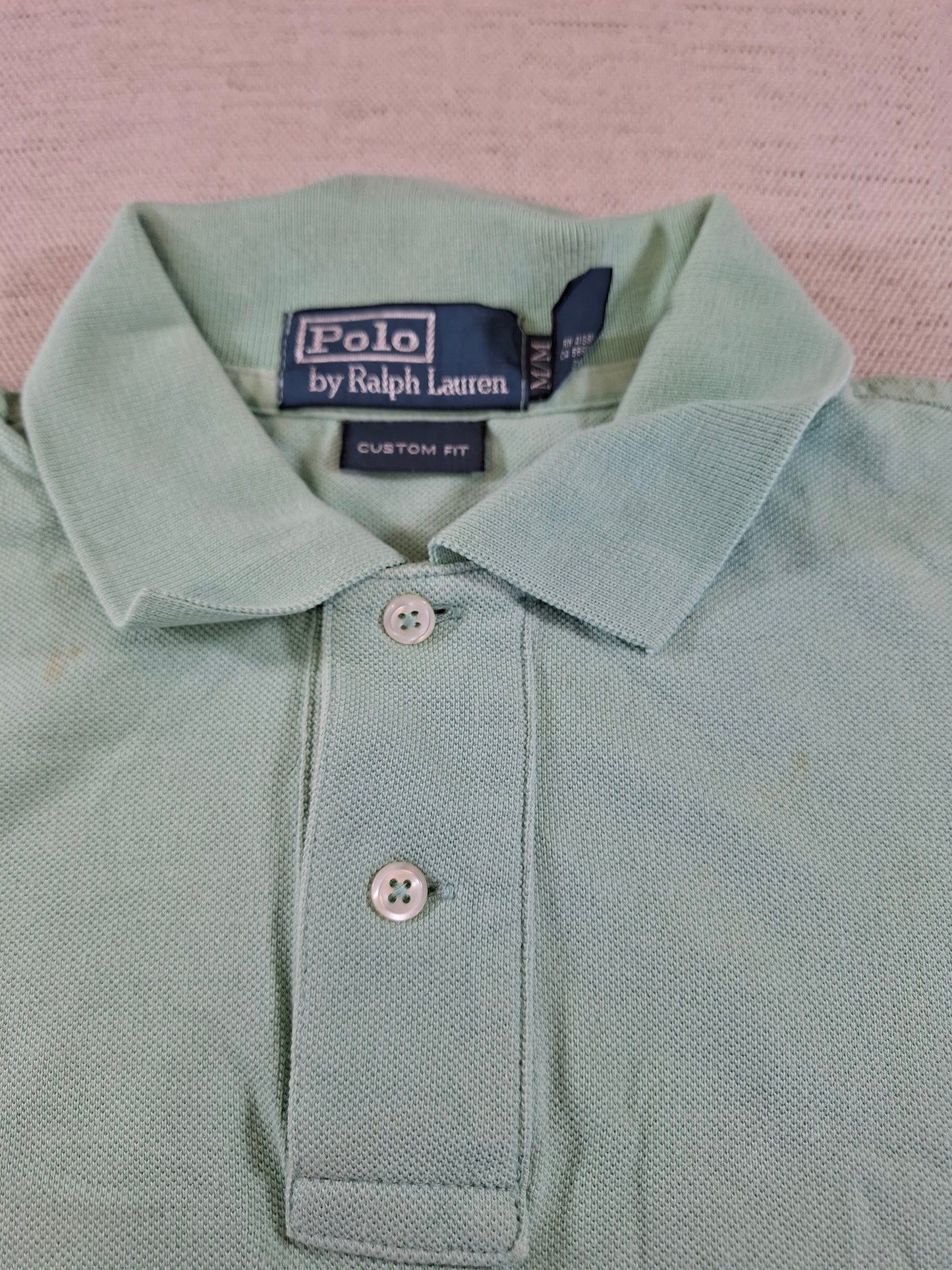 001262 Polo Ralph Lauren Polo shirt size M Mint green