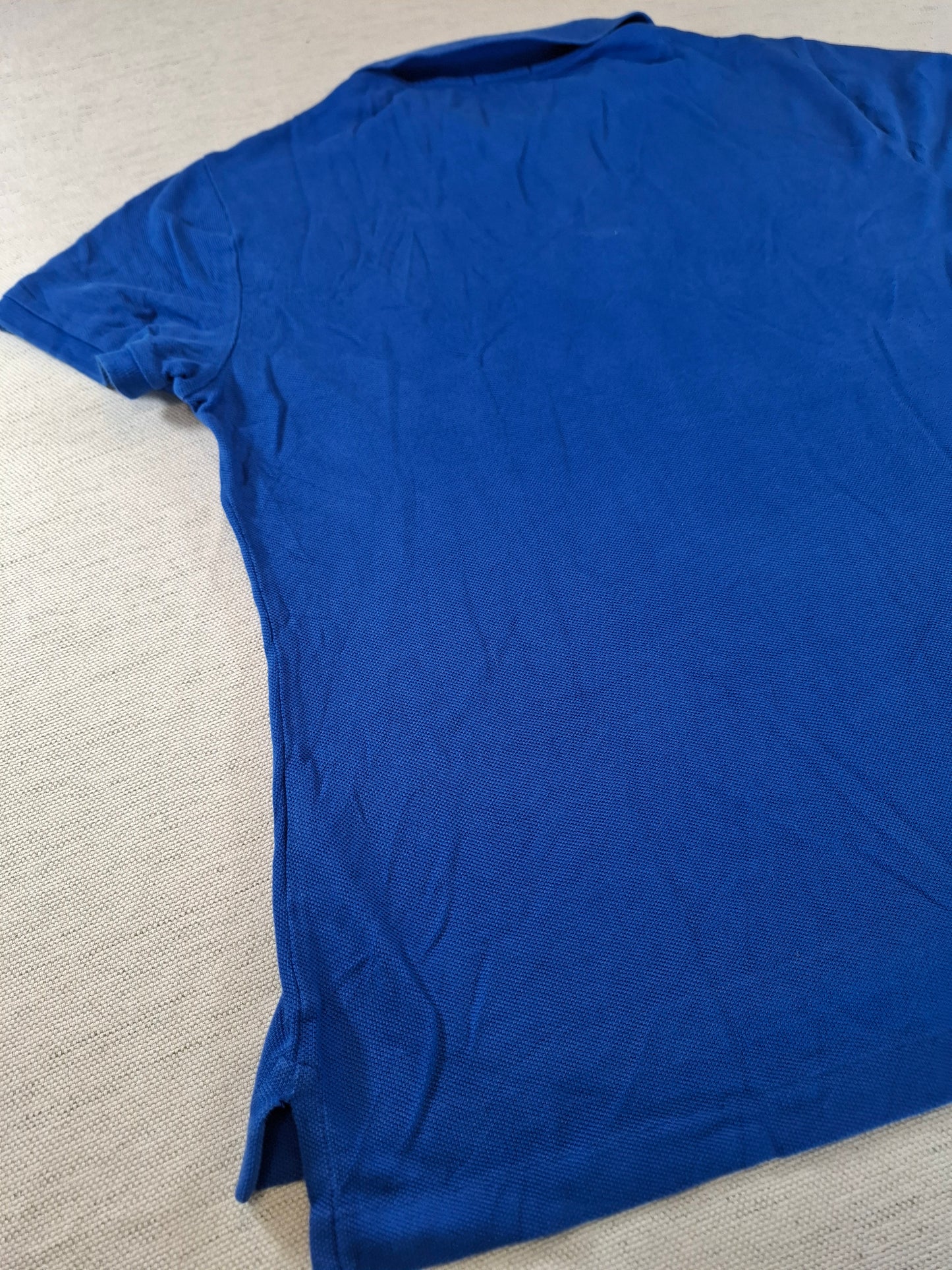 001263 Polo Ralph Lauren Polo shirt size L Blue + white pony