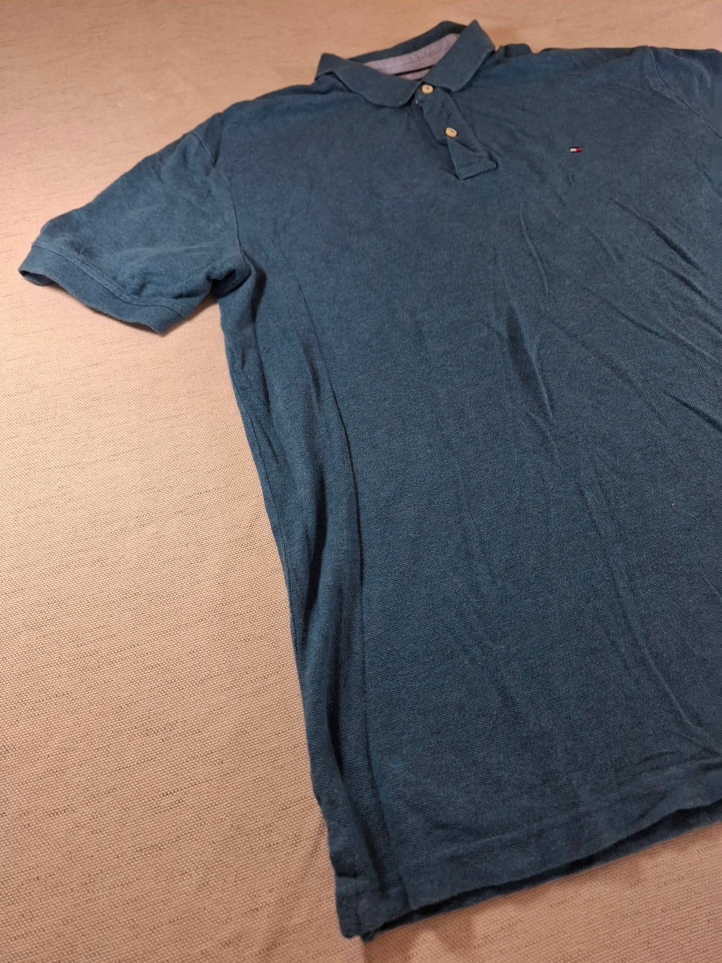 001268 Tommy Hilfiger Polo shirt size XL Blue
