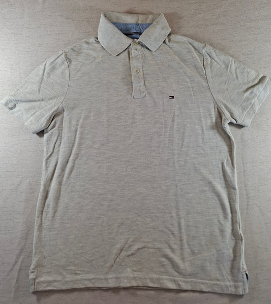 001270 Tommy Hilfiger Polo shirt size S Grey