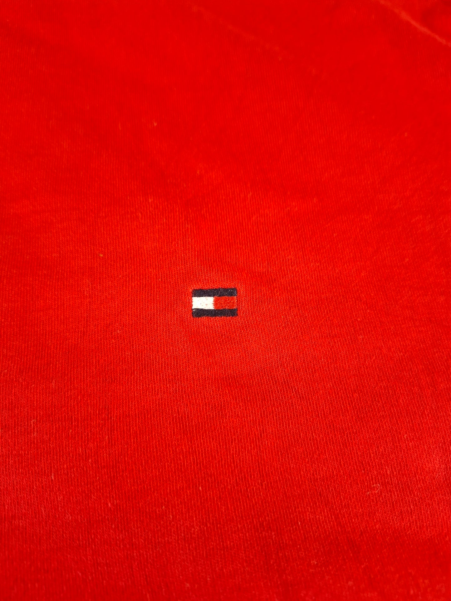 001271 Tommy Hilfiger Polo shirt size L Red