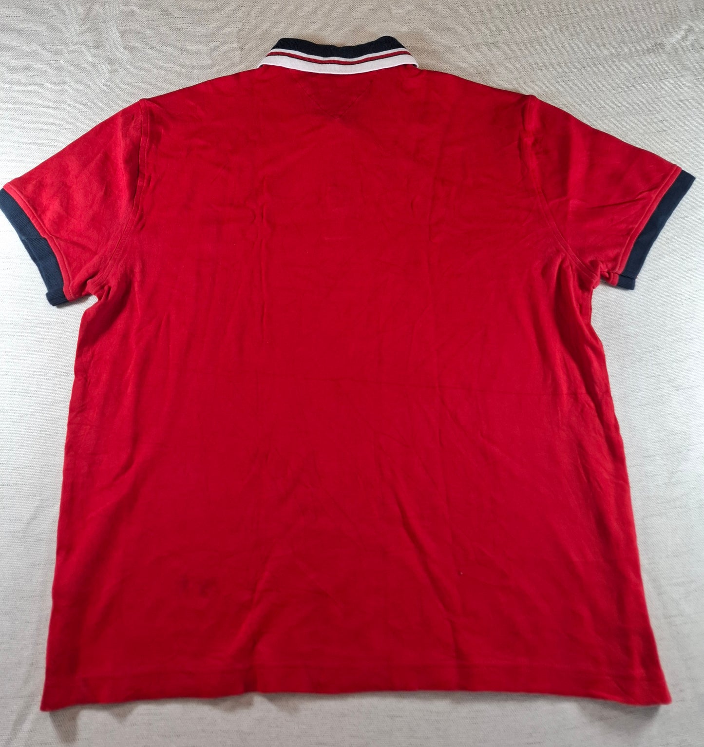 001271 Tommy Hilfiger Polo shirt size L Red