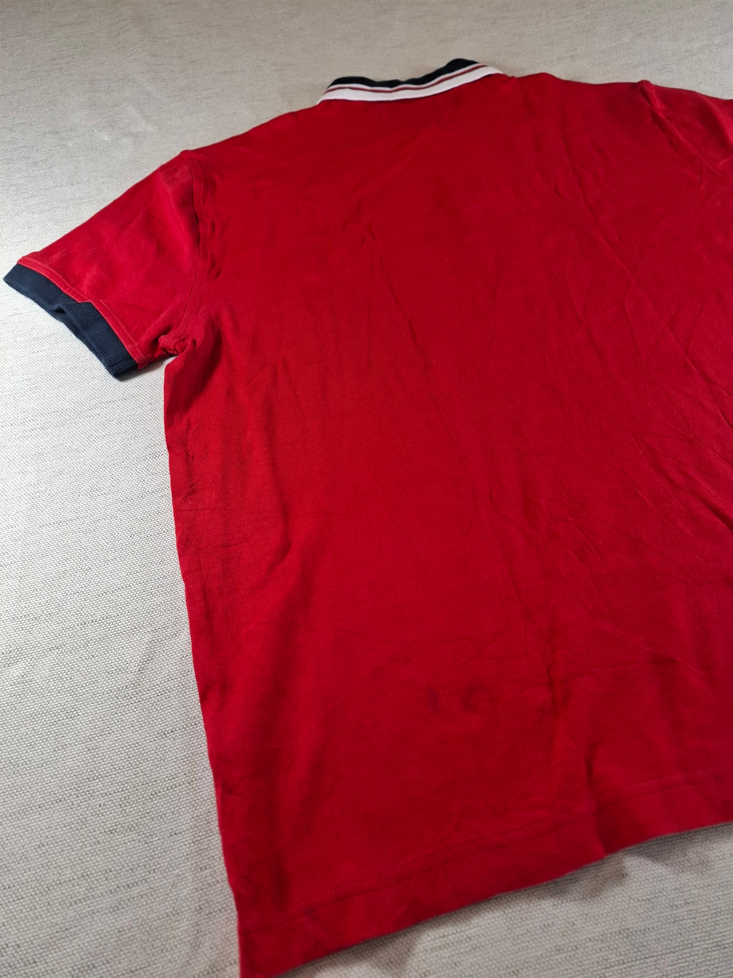 001271 Tommy Hilfiger Polo shirt size L Red