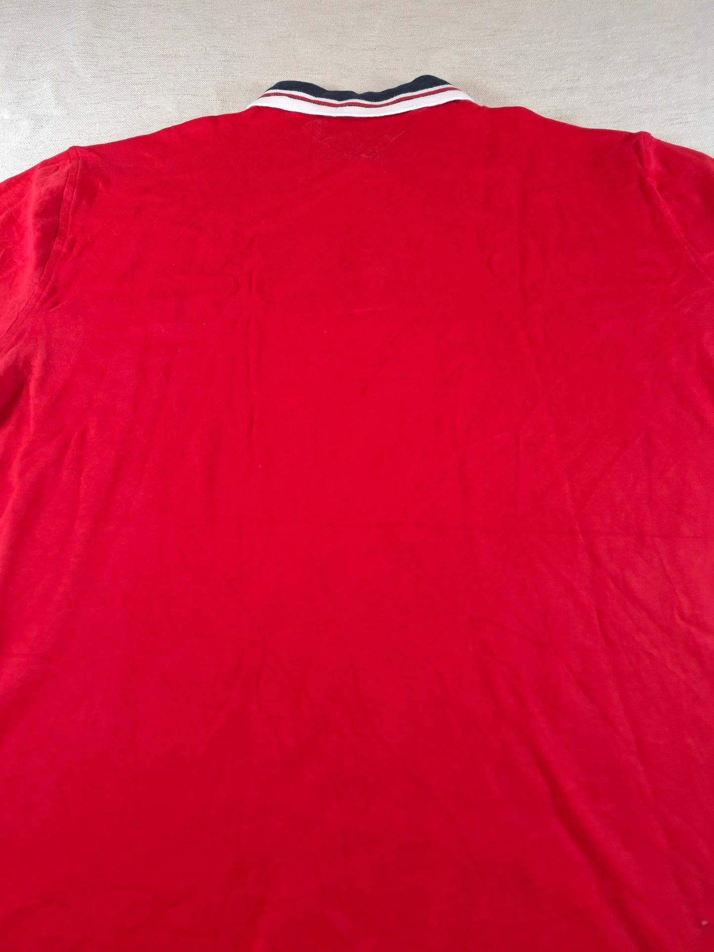001271 Tommy Hilfiger Polo shirt size L Red