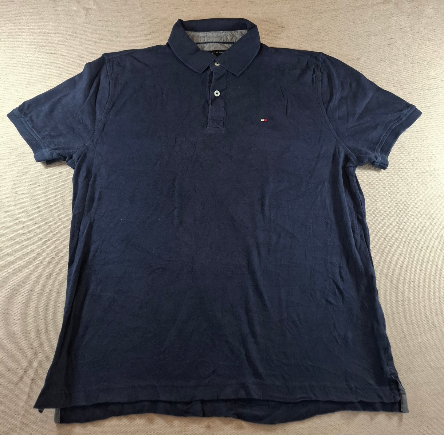 001272 Tommy Hilfiger Polo shirt size M Navy