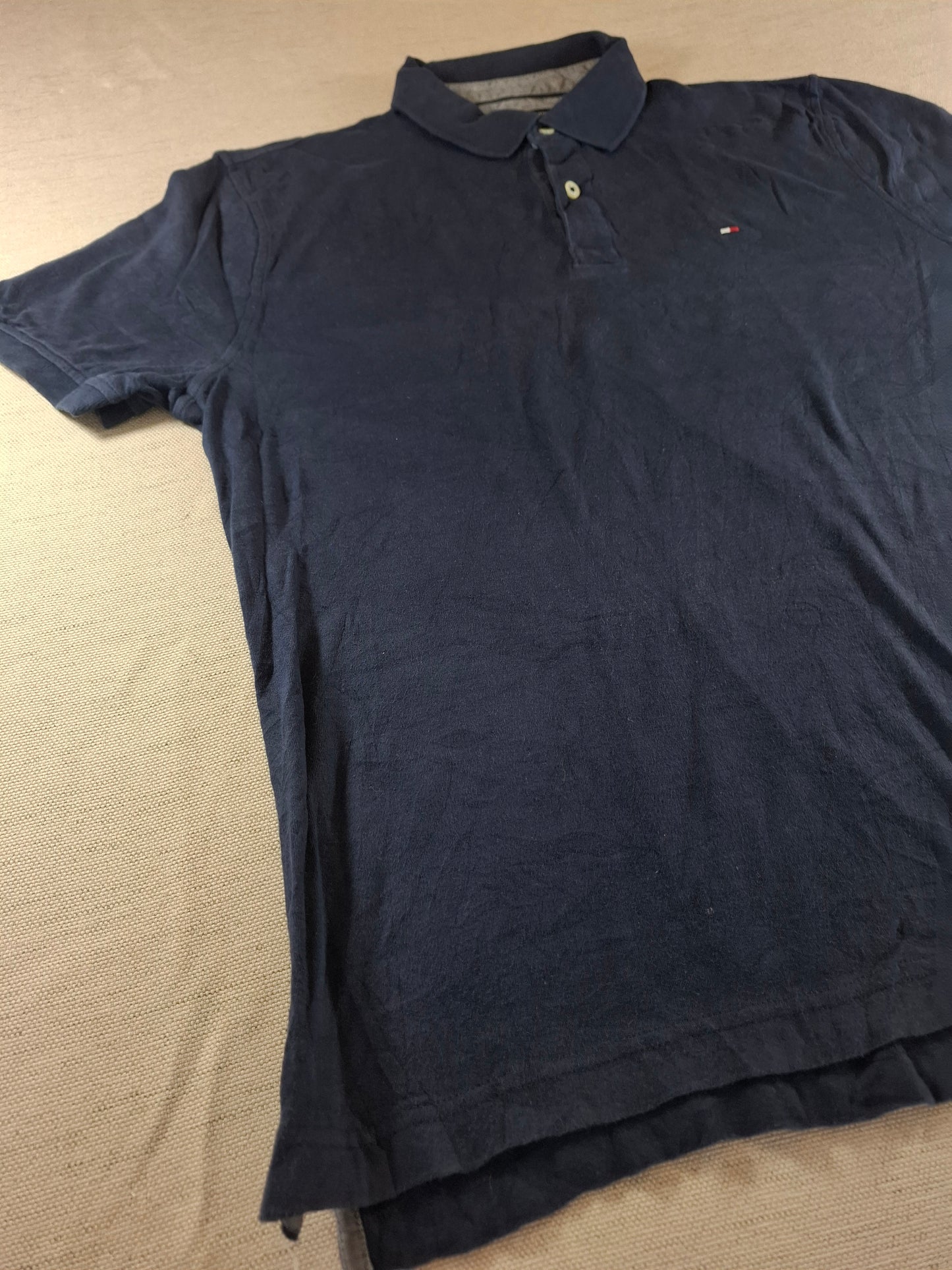 001272 Tommy Hilfiger Polo shirt size M Navy