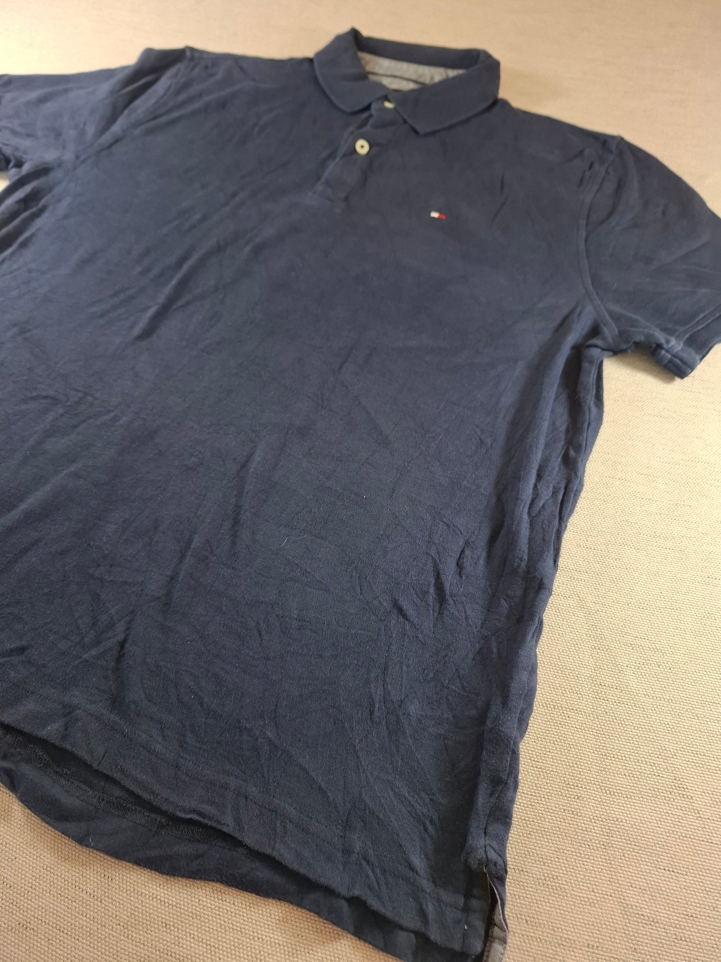 001272 Tommy Hilfiger Polo shirt size M Navy