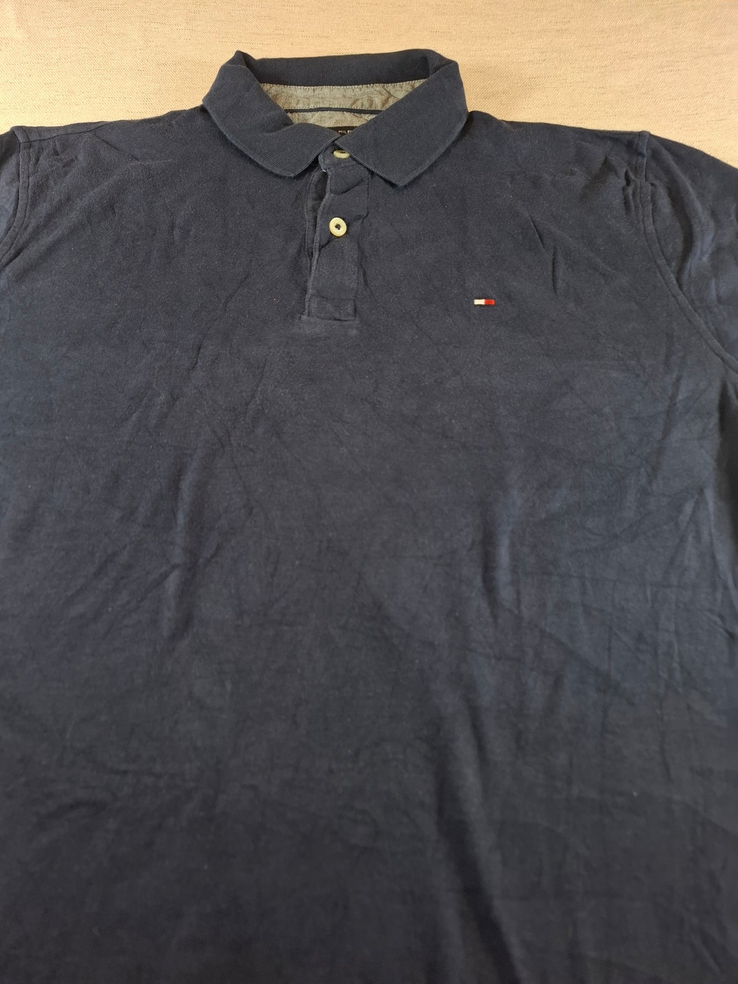 001272 Tommy Hilfiger Polo shirt size M Navy