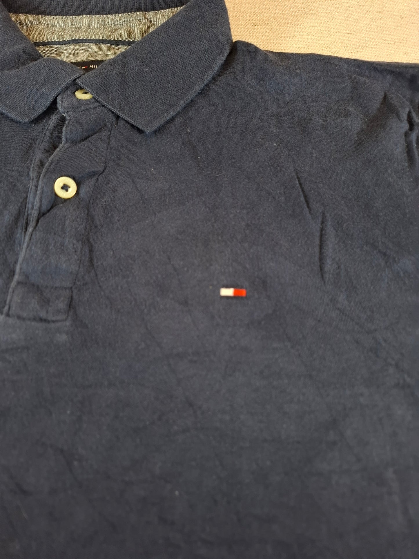 001272 Tommy Hilfiger Polo shirt size M Navy