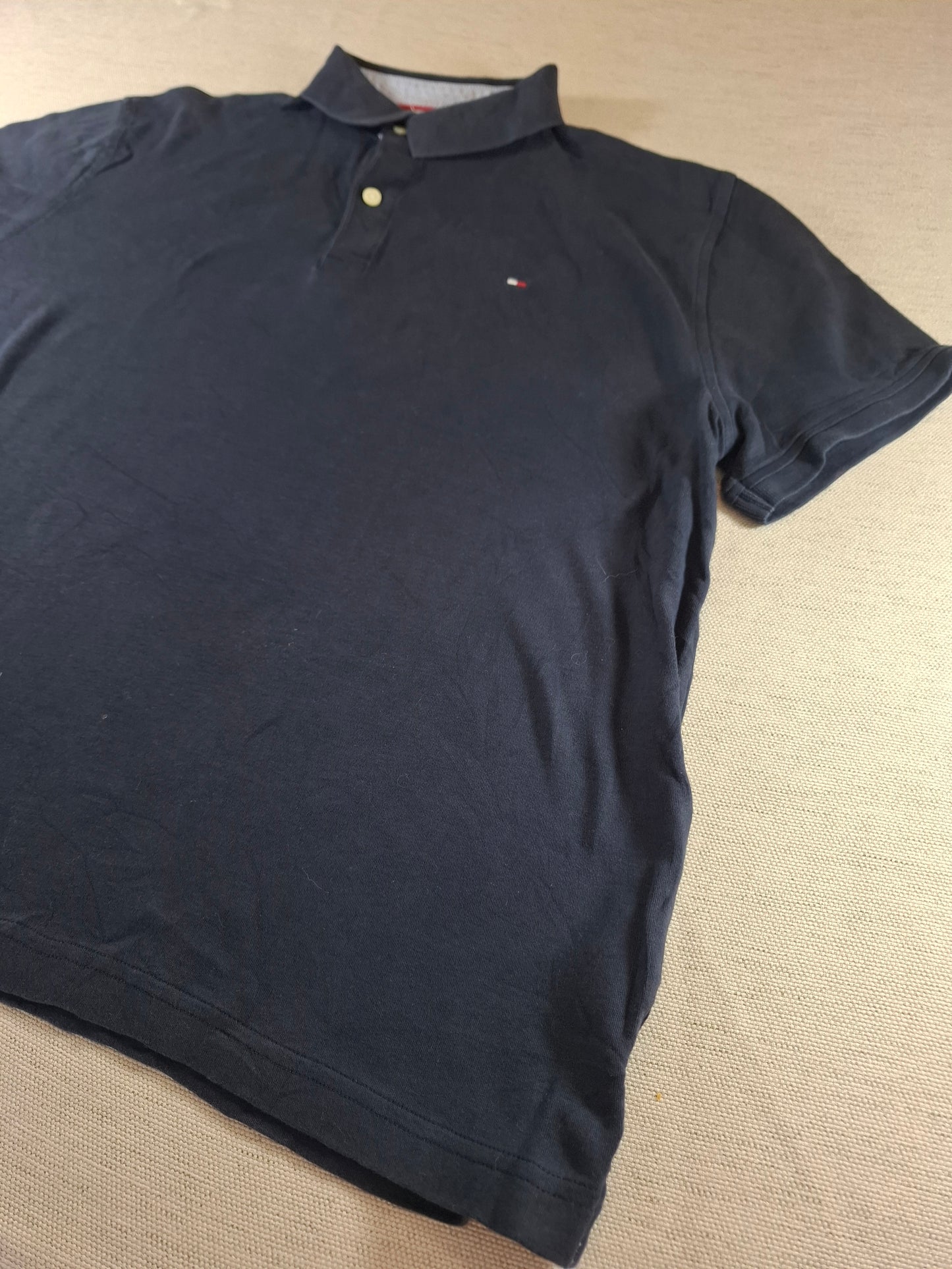 001274 Tommy Hilfiger Polo shirt size M Navy