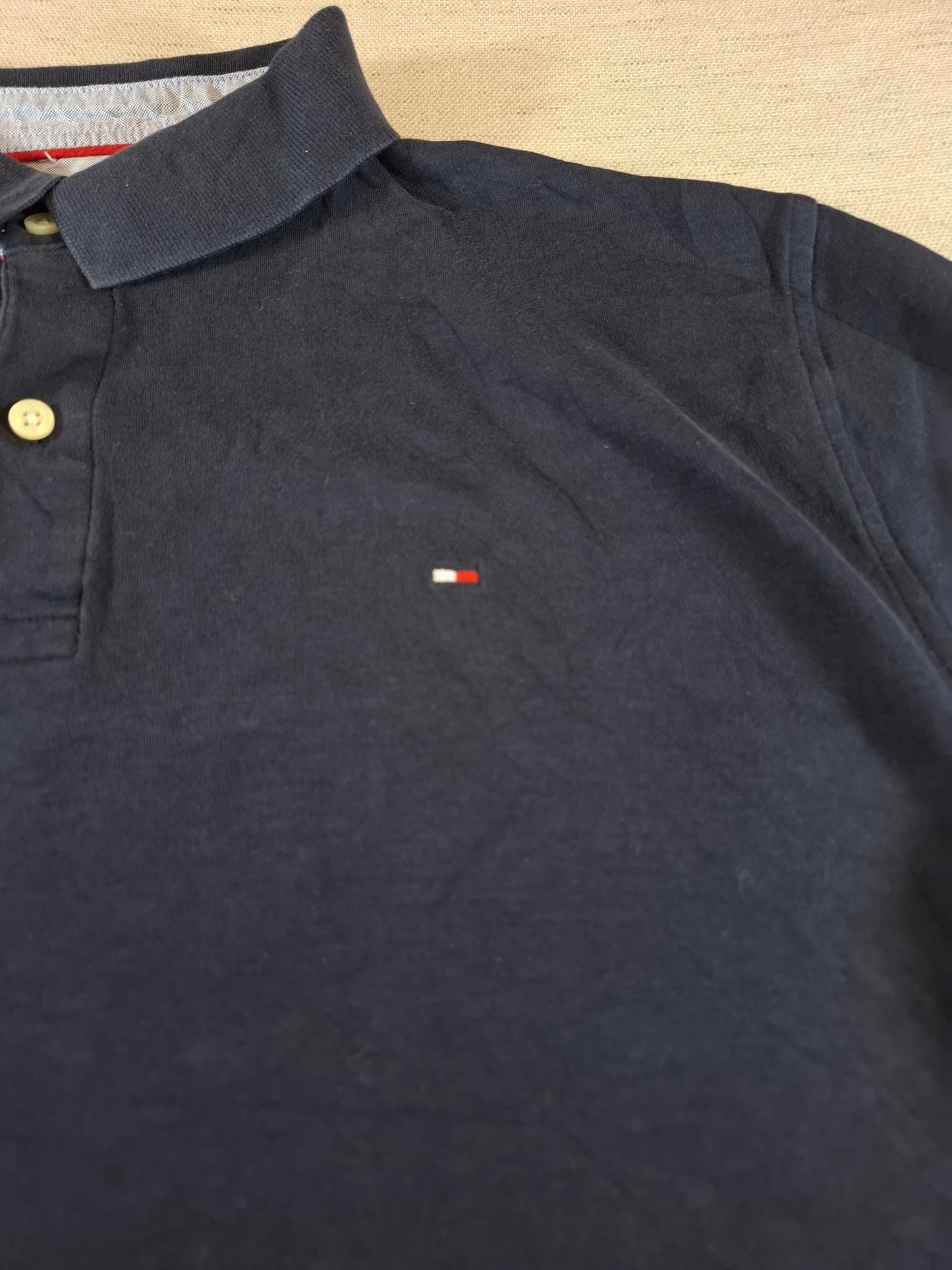 001274 Tommy Hilfiger Polo shirt size M Navy