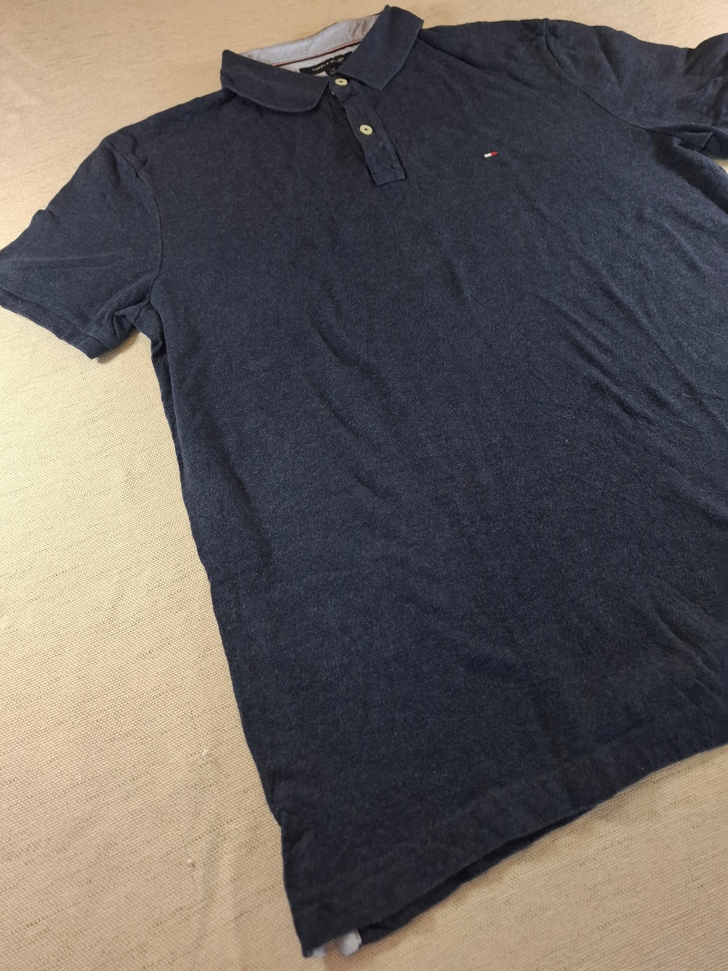 001275 Tommy Hilfiger Polo shirt size L Navy