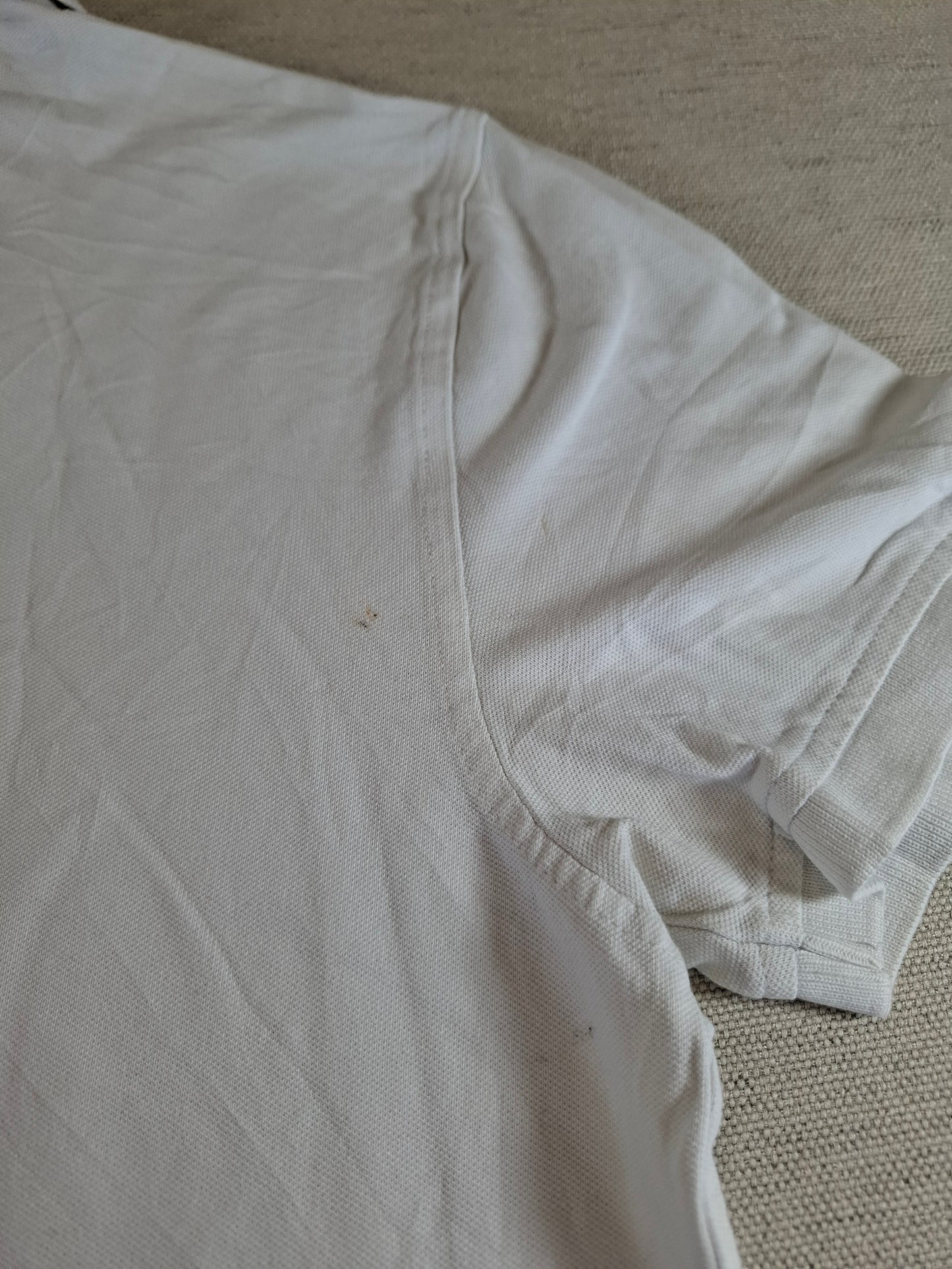 001276 Tommy Hilfiger Polo shirt size M White
