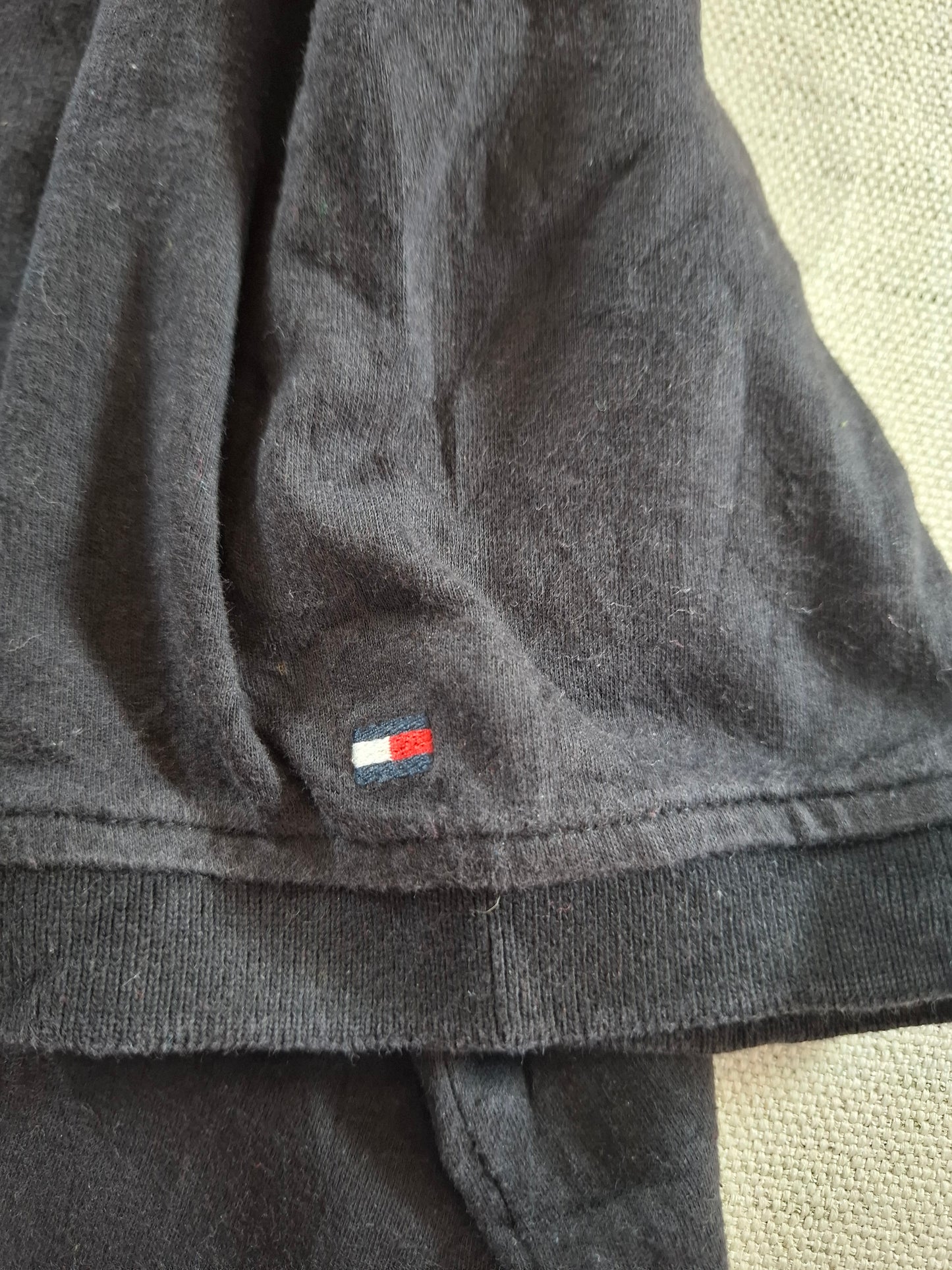 001278 Tommy Hilfiger Polo shirt size S Black