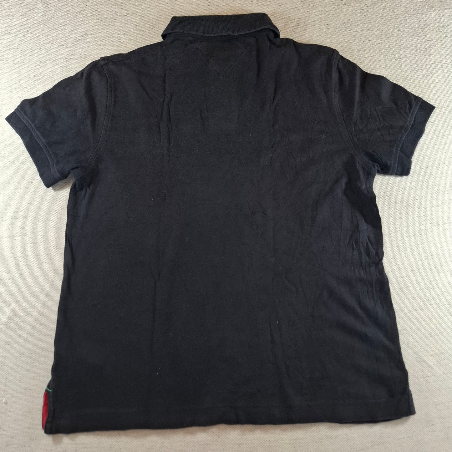 001278 Tommy Hilfiger Polo shirt size S Black
