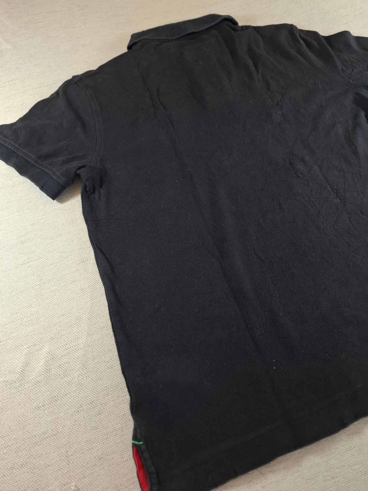 001278 Tommy Hilfiger Polo shirt size S Black