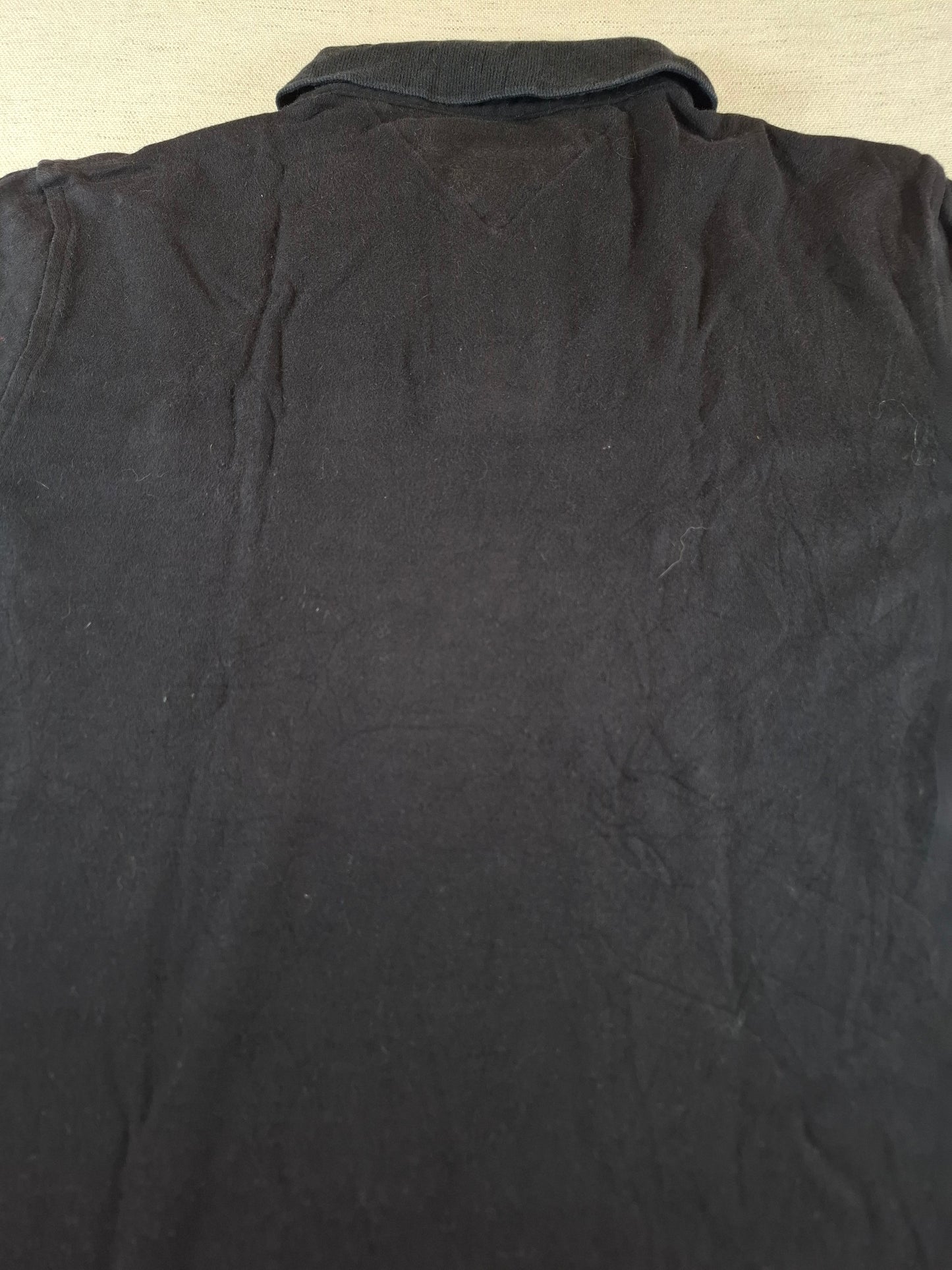 001278 Tommy Hilfiger Polo shirt size S Black
