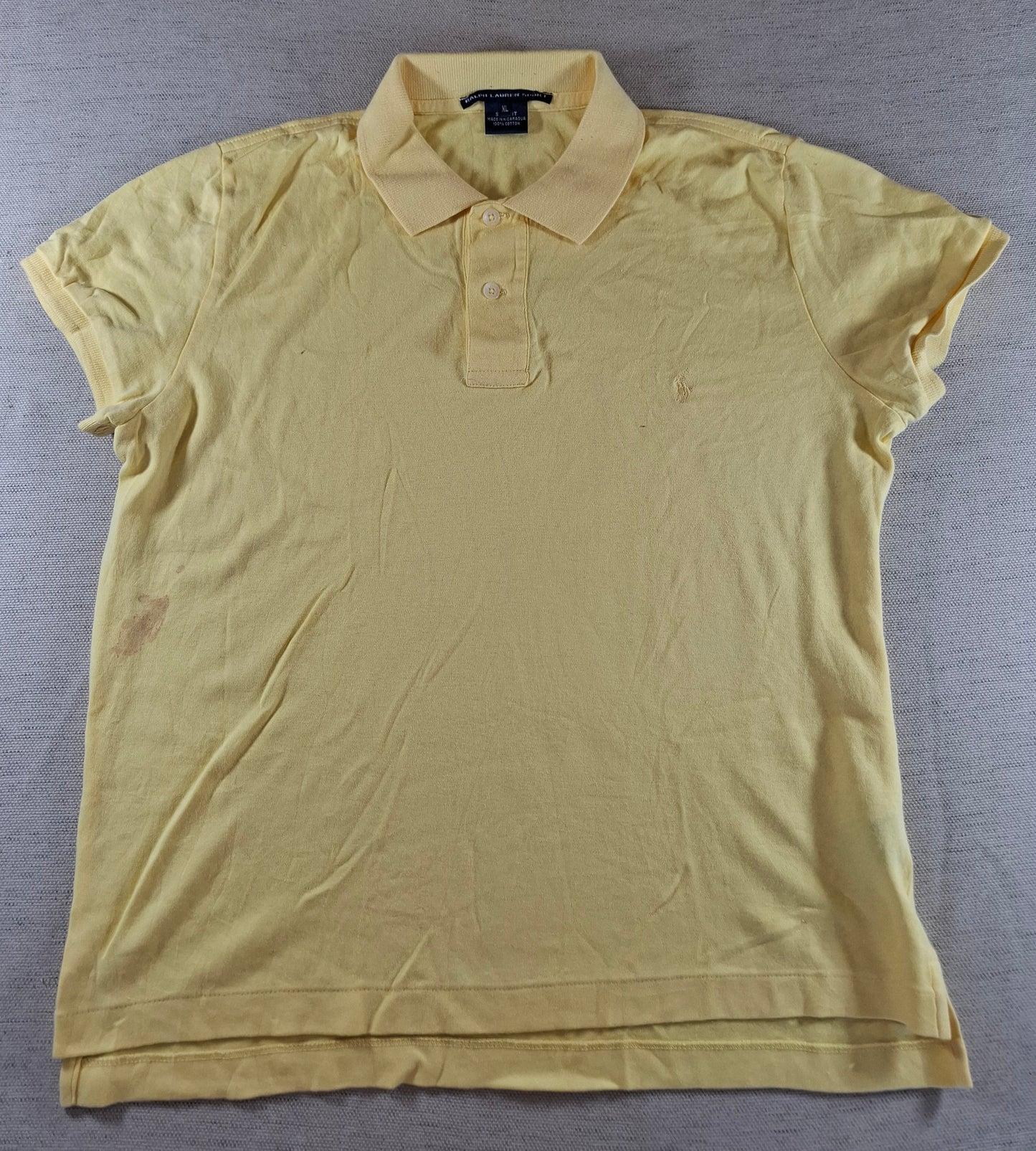 001280 Polo Ralph Lauren Polo shirt size WXL Yellow