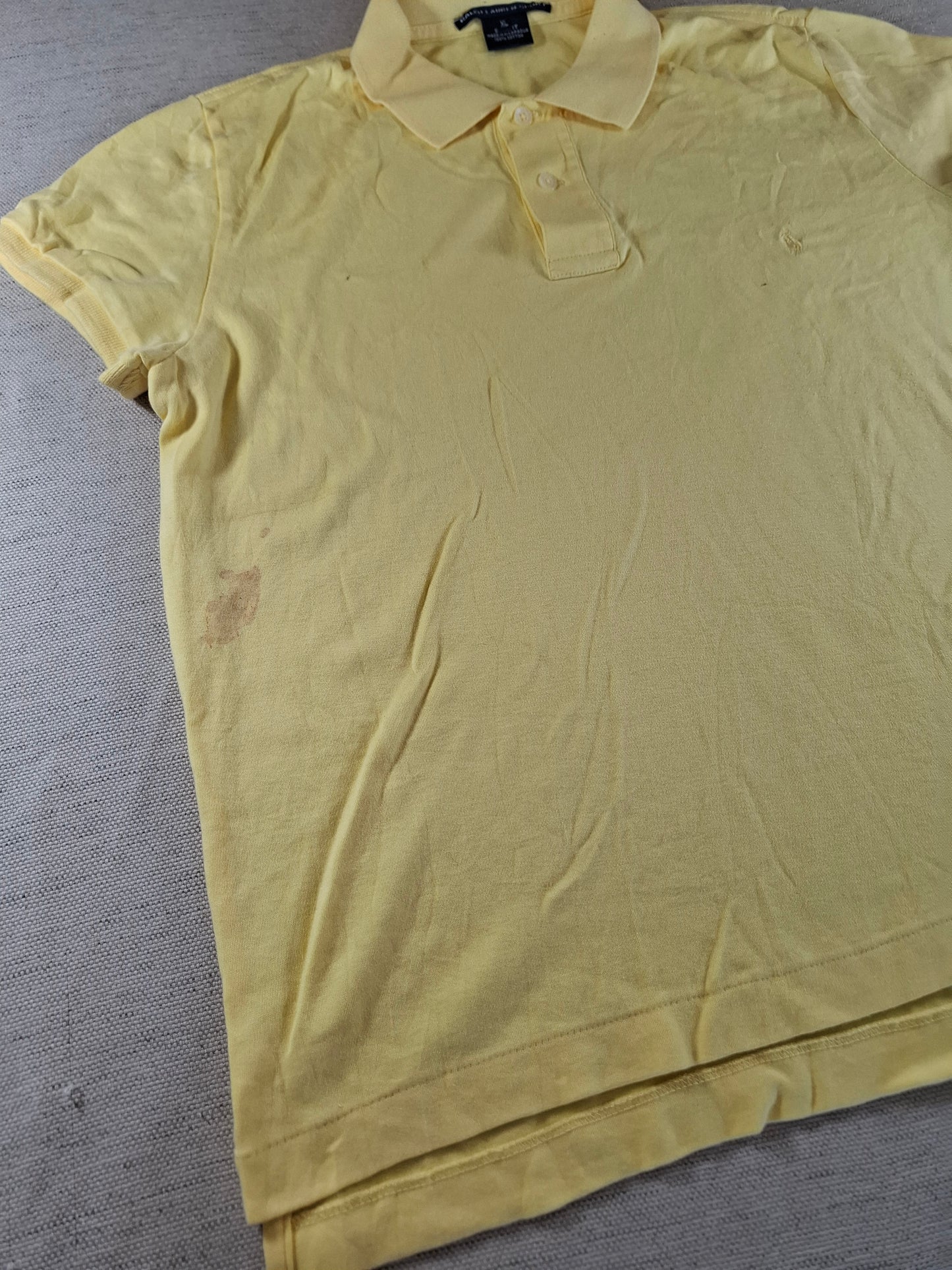 001280 Polo Ralph Lauren Polo shirt size WXL Yellow