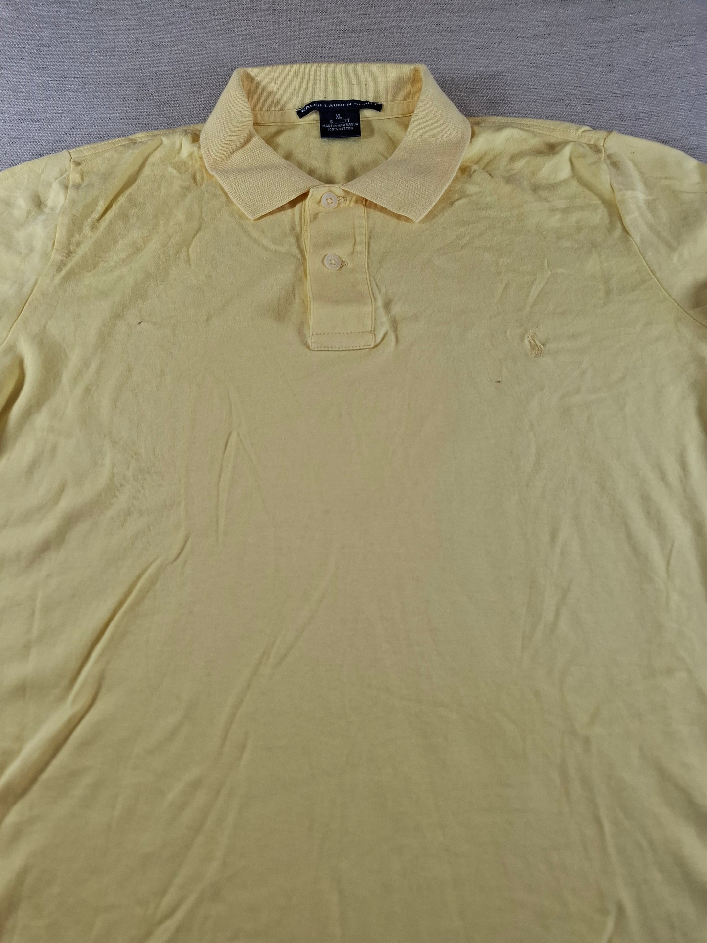 001280 Polo Ralph Lauren Polo shirt size WXL Yellow