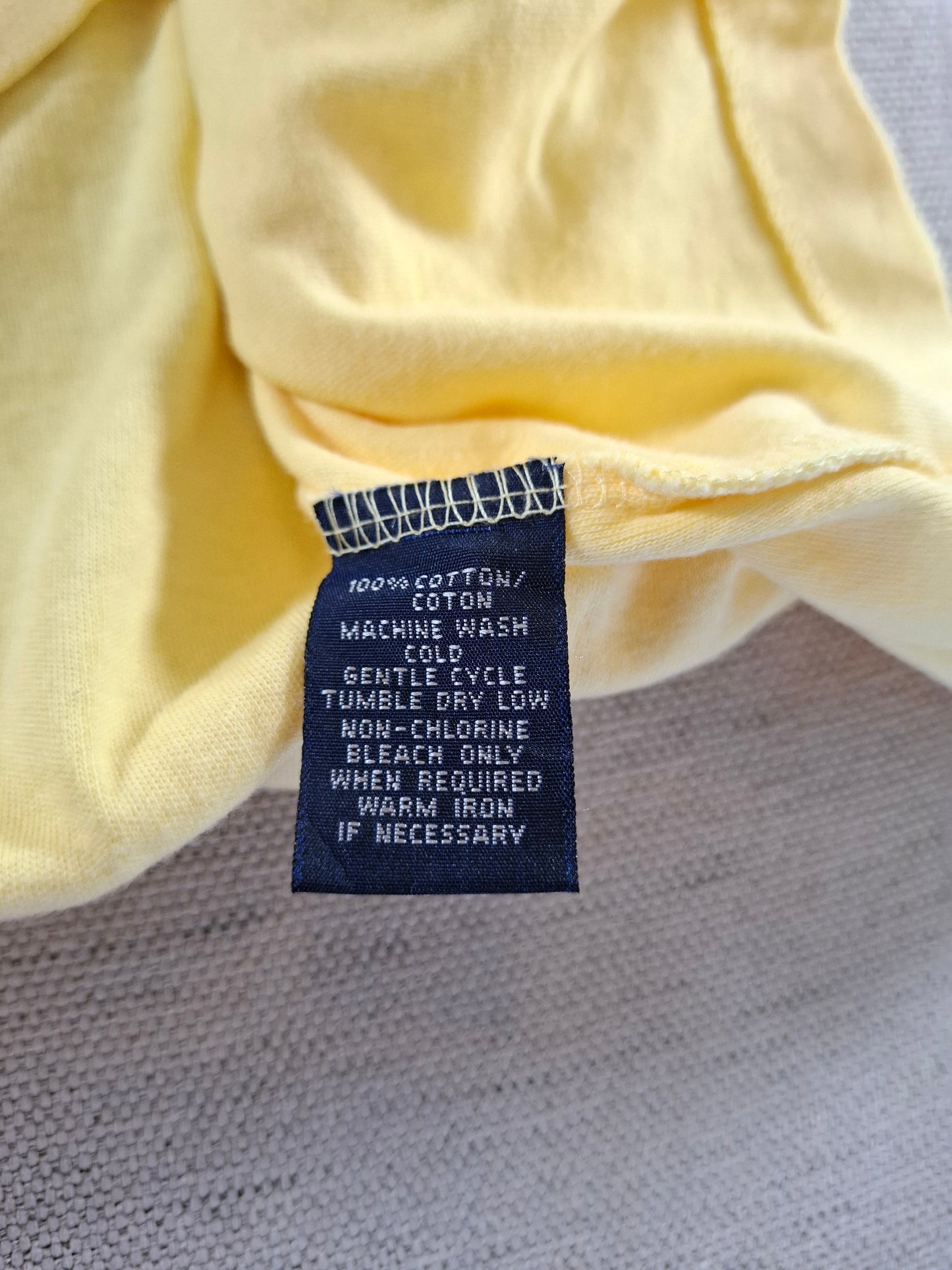 001280 Polo Ralph Lauren Polo shirt size WXL Yellow