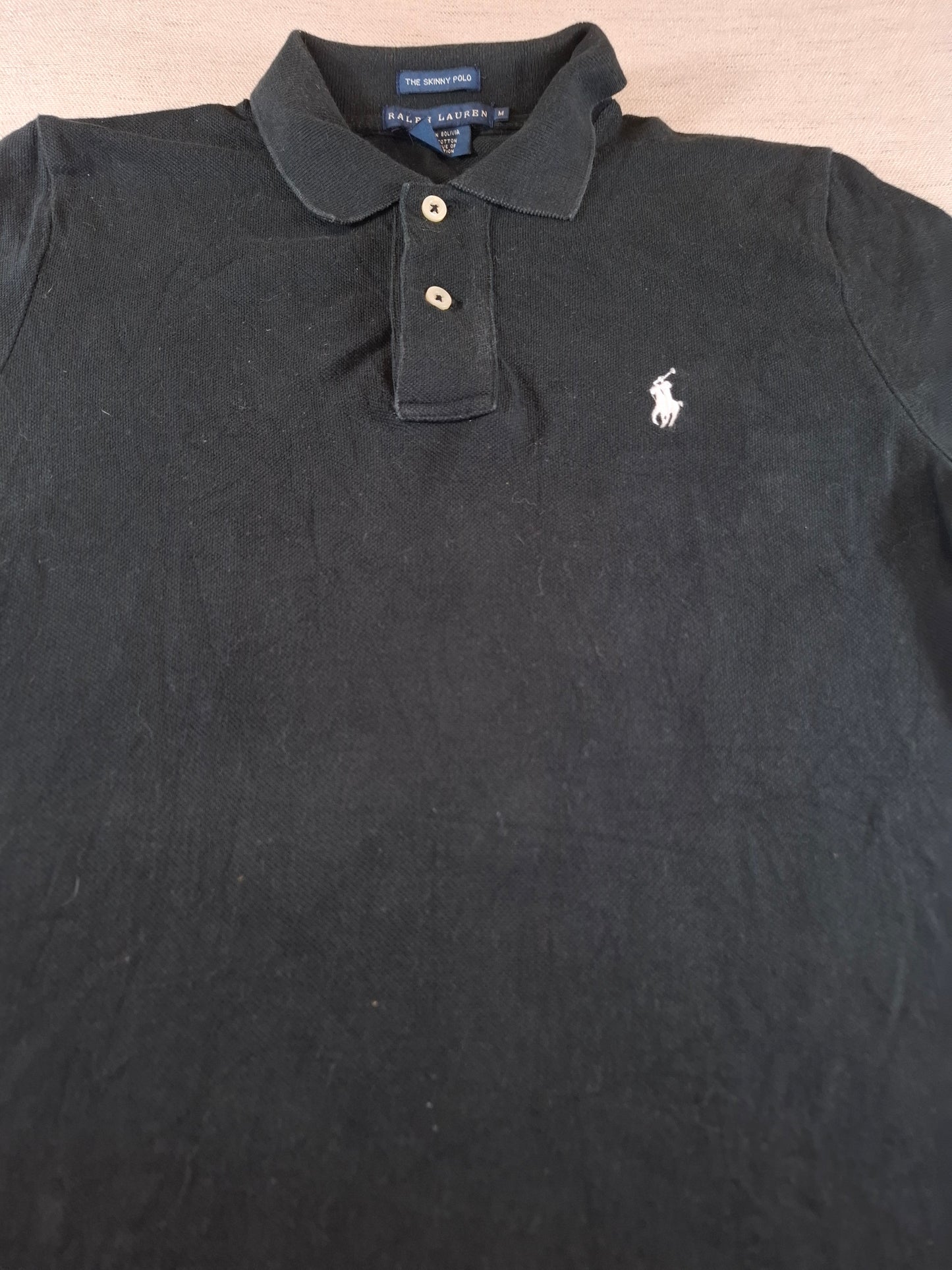 001281 Polo Ralph Lauren Polo shirt size M Black