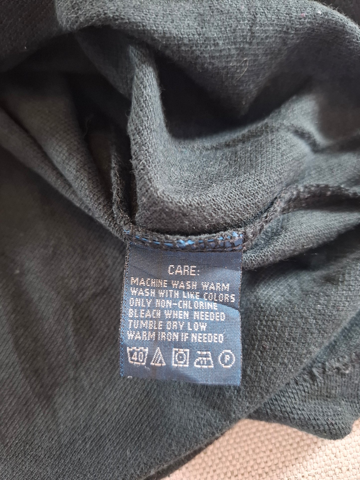 001281 Polo Ralph Lauren Polo shirt size M Black