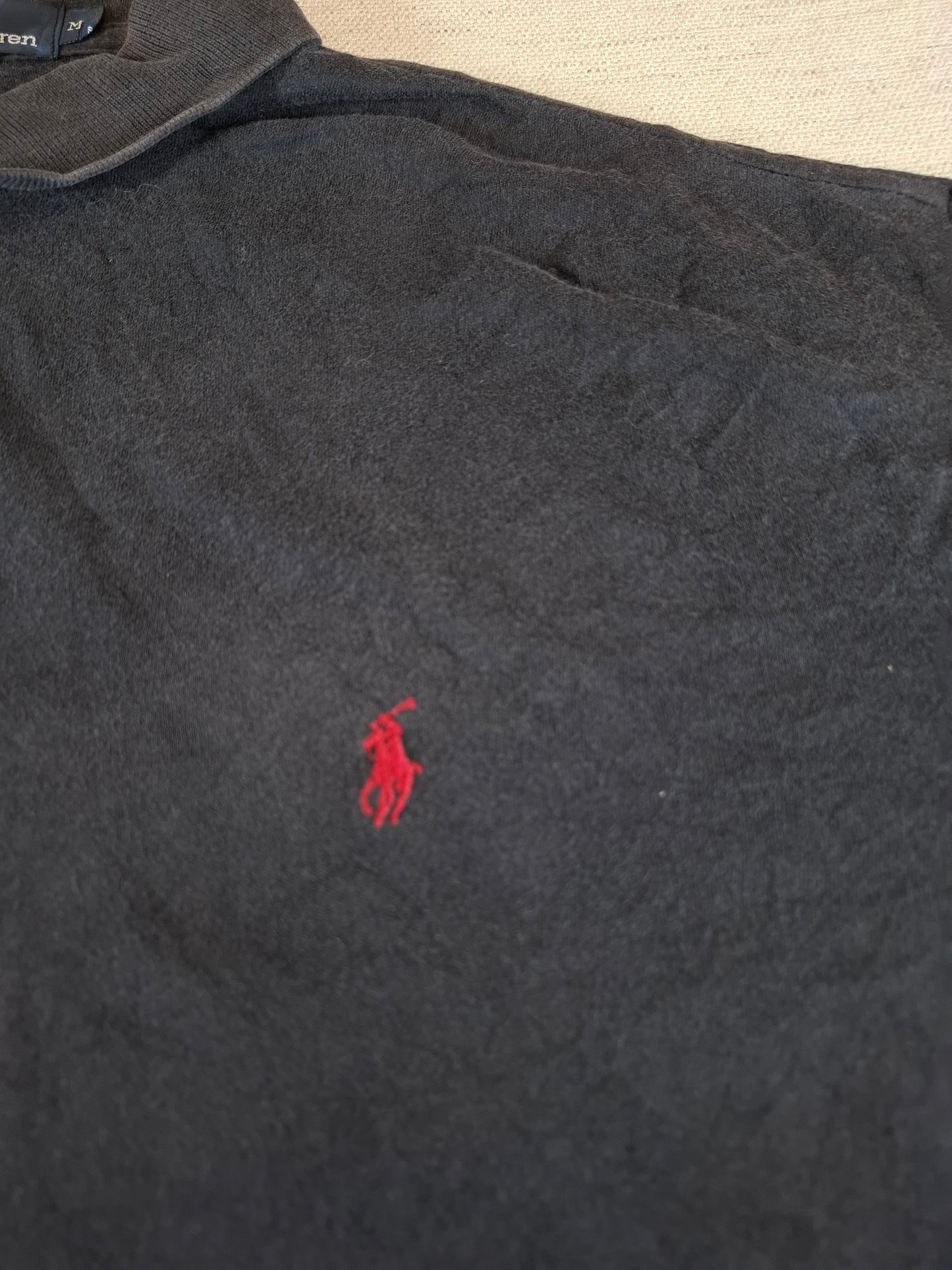 001282 Polo Ralph Lauren Polo shirt size M Black