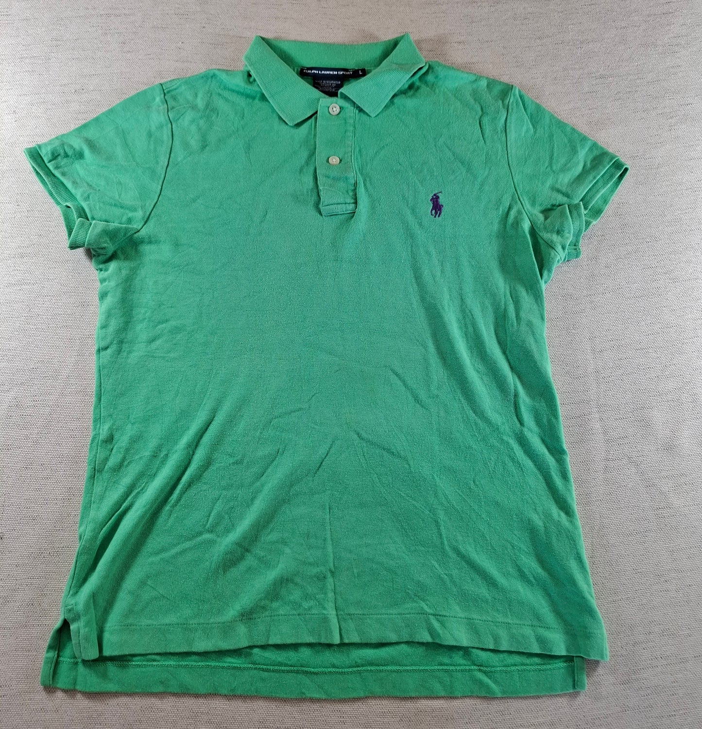 001283 Polo Ralph Lauren Polo shirt size L Green
