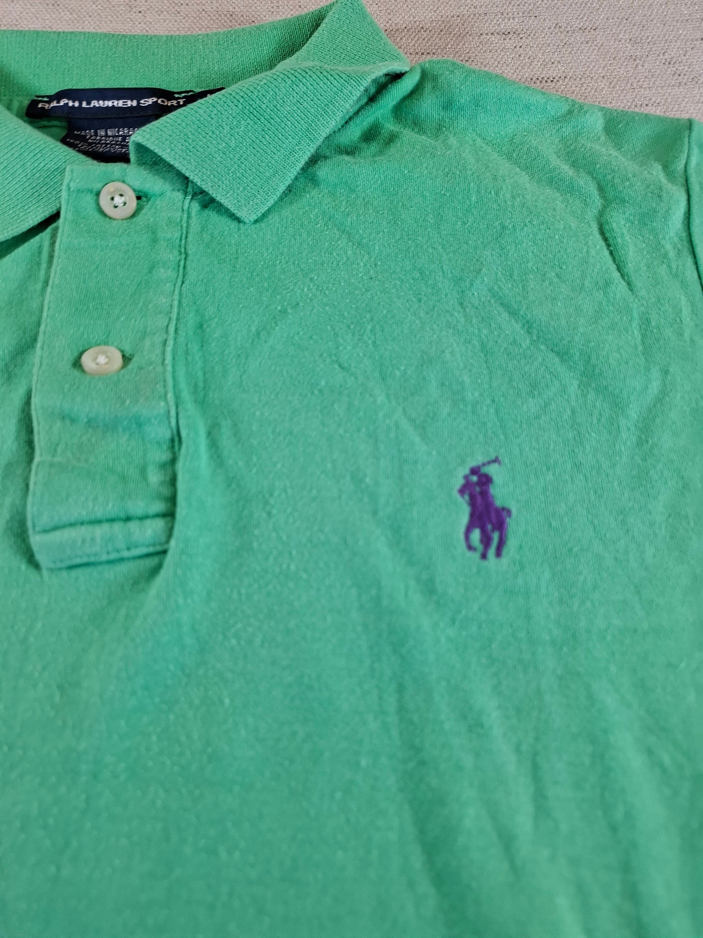 001283 Polo Ralph Lauren Polo shirt size L Green