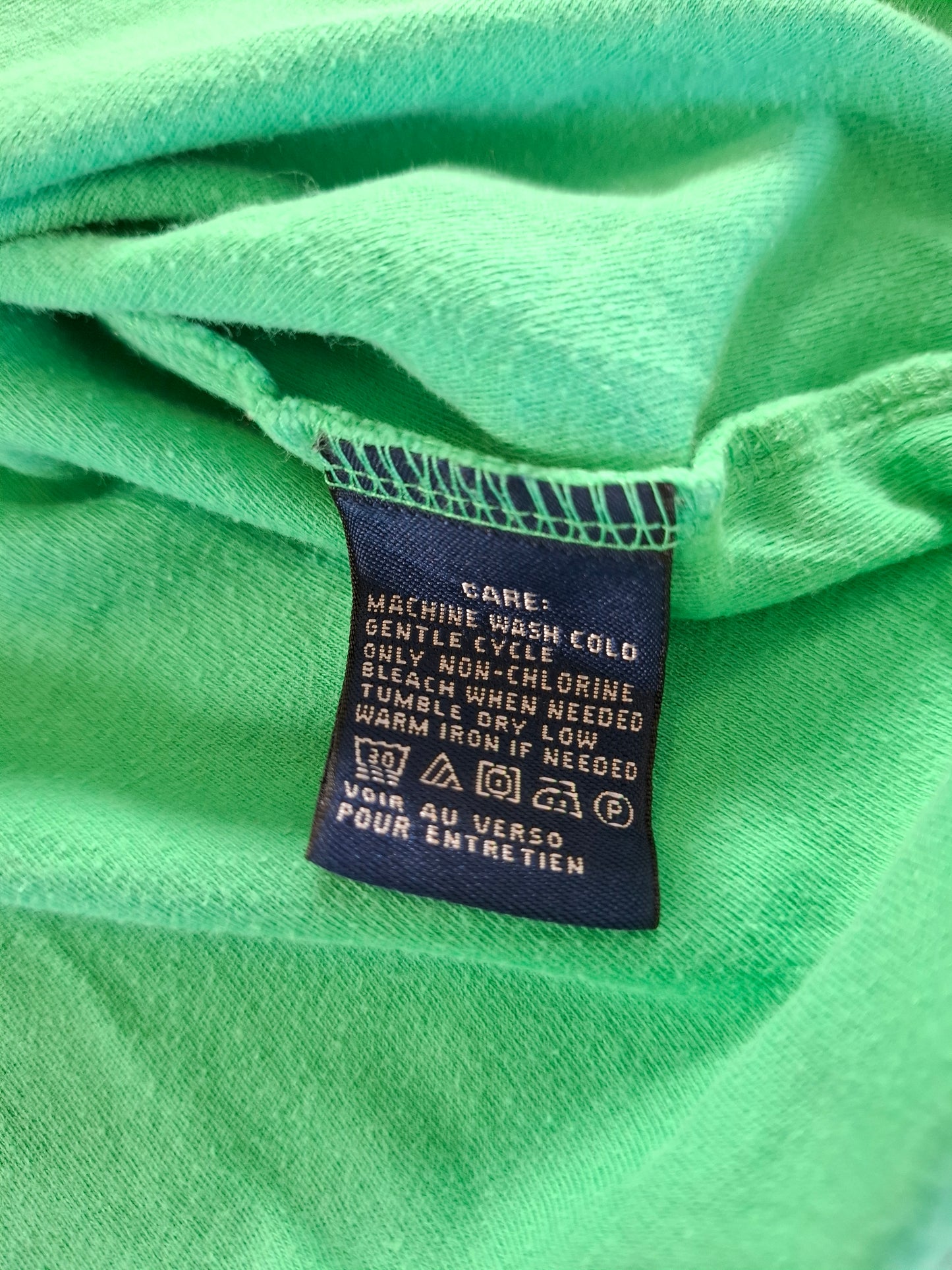 001283 Polo Ralph Lauren Polo shirt size L Green