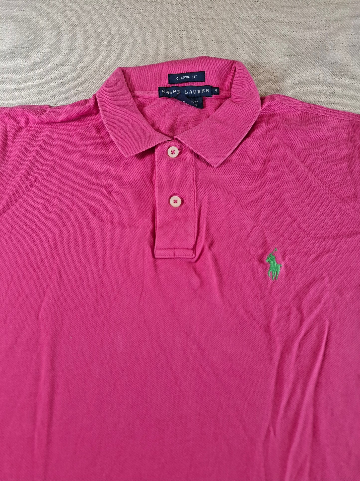 001284 Polo Ralph Lauren Polo shirt size M Pink