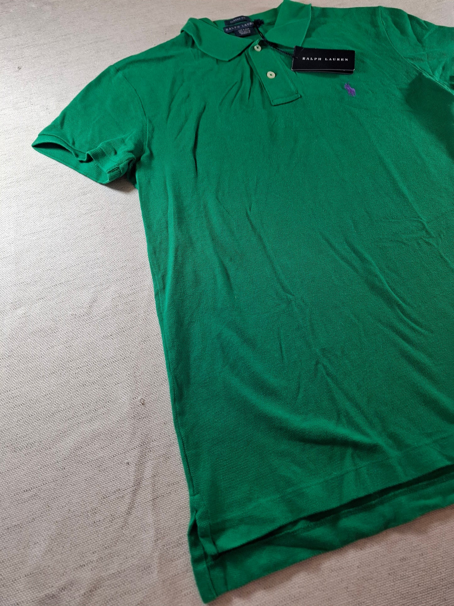 001285 Polo Ralph Lauren Polo shirt size M Green
