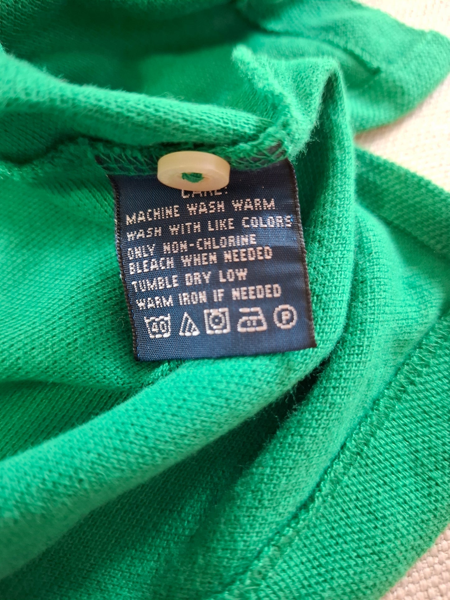 001285 Polo Ralph Lauren Polo shirt size M Green