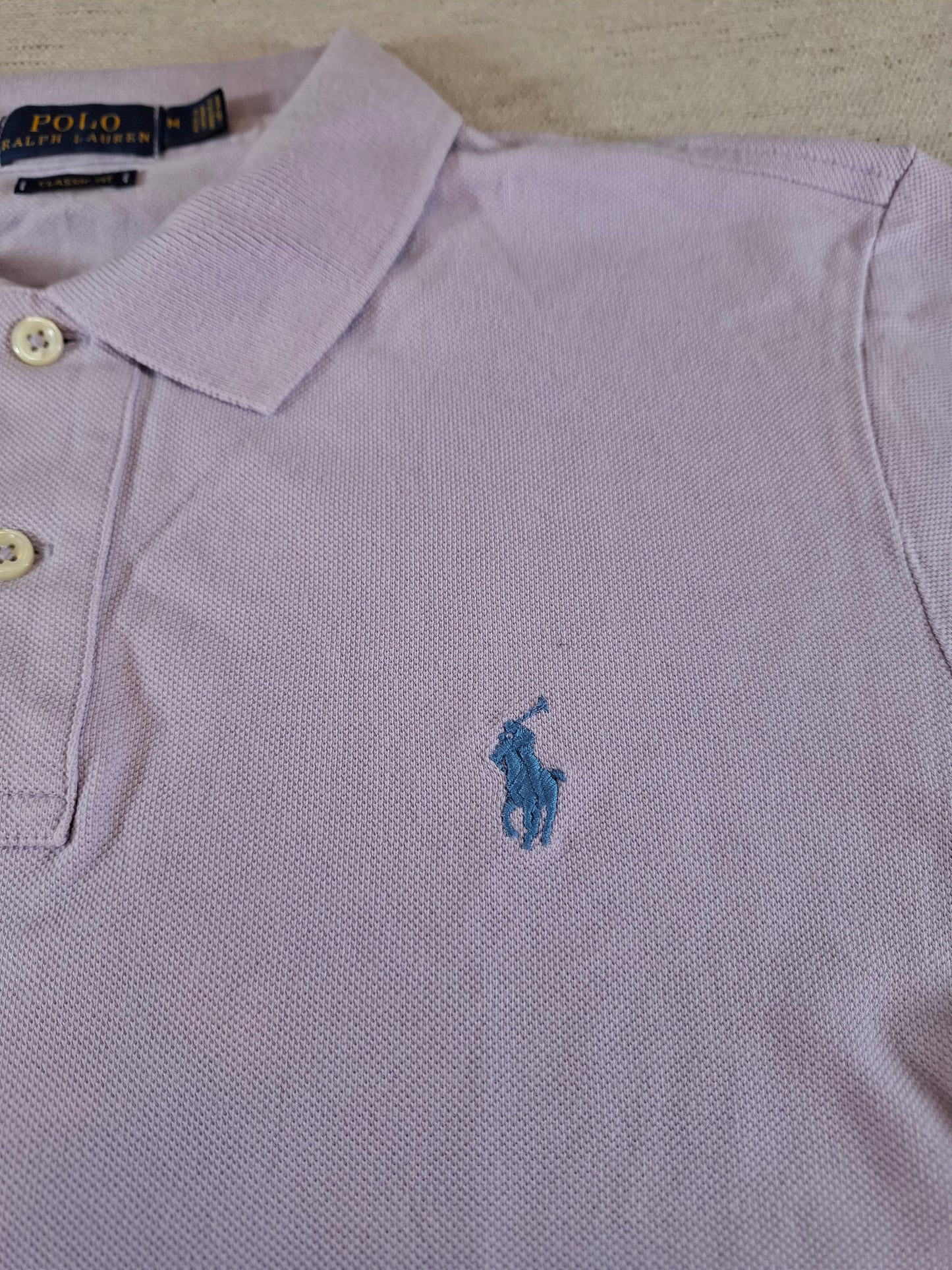 001286 Polo Ralph Lauren Polo shirt size M Purple/ Lila