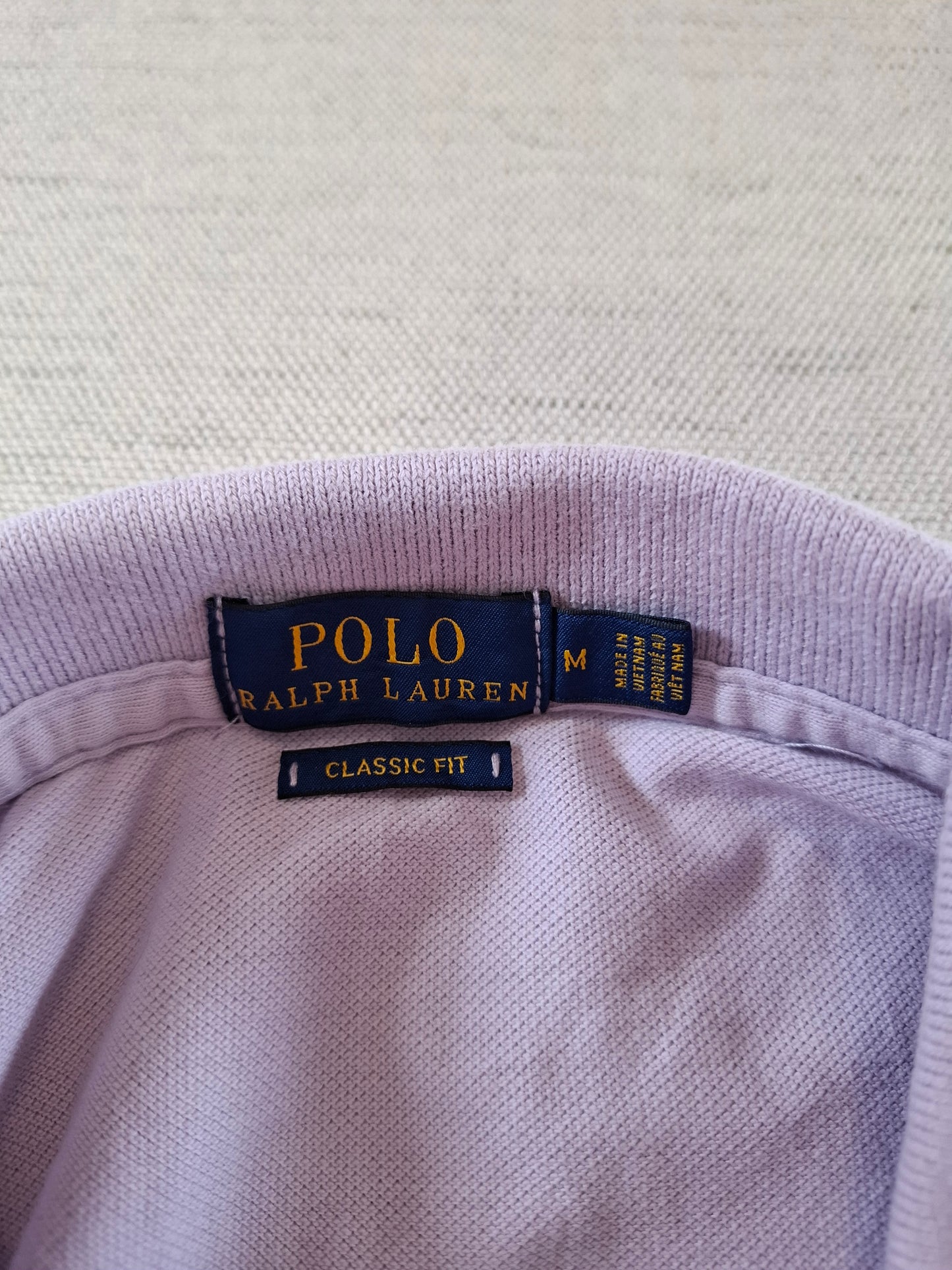 001286 Polo Ralph Lauren Polo shirt size M Purple/ Lila