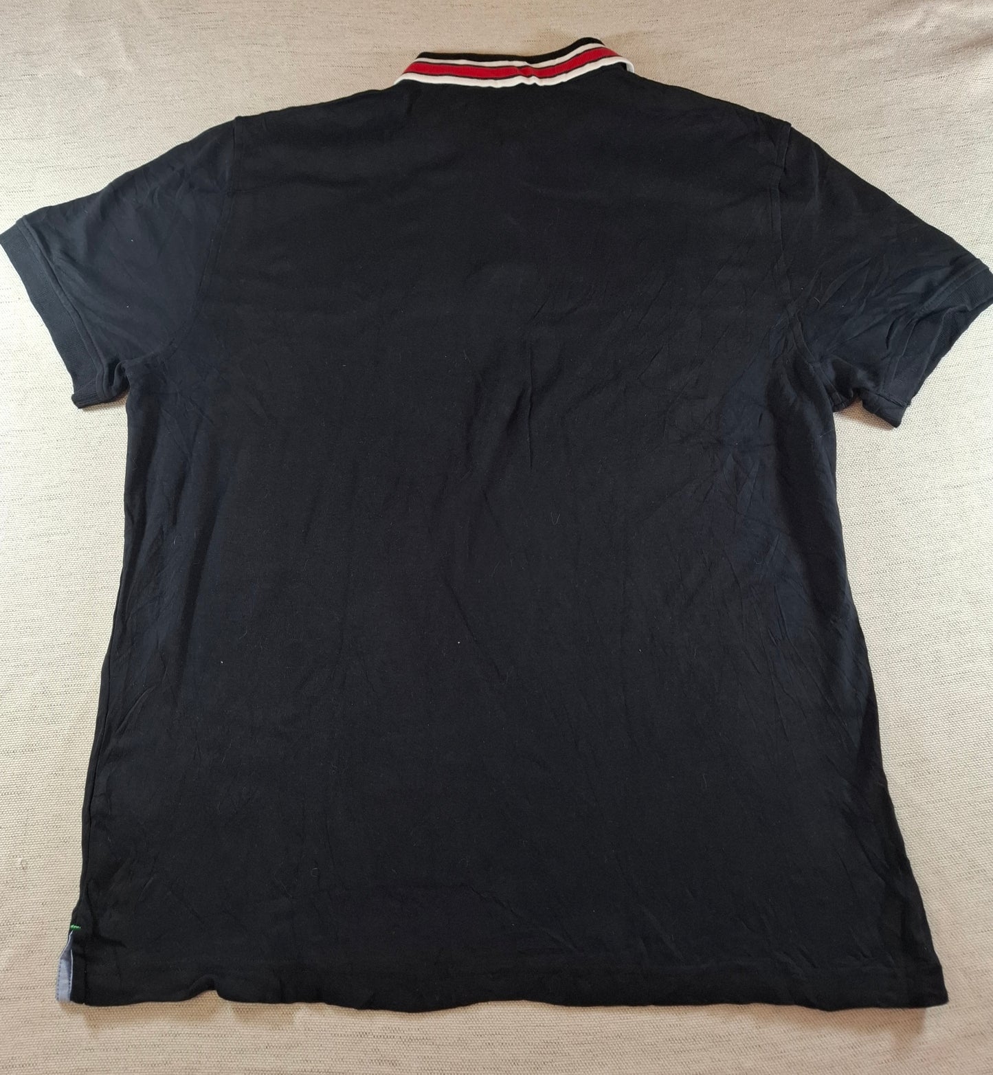 001288 Tommy Hilfiger Polo shirt size L Black