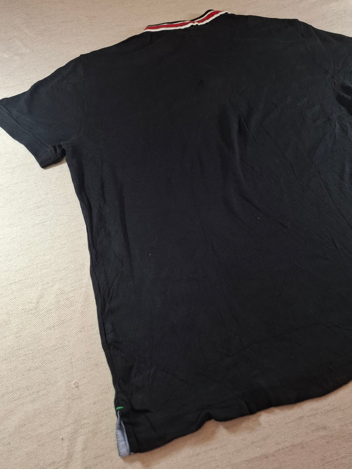 001288 Tommy Hilfiger Polo shirt size L Black
