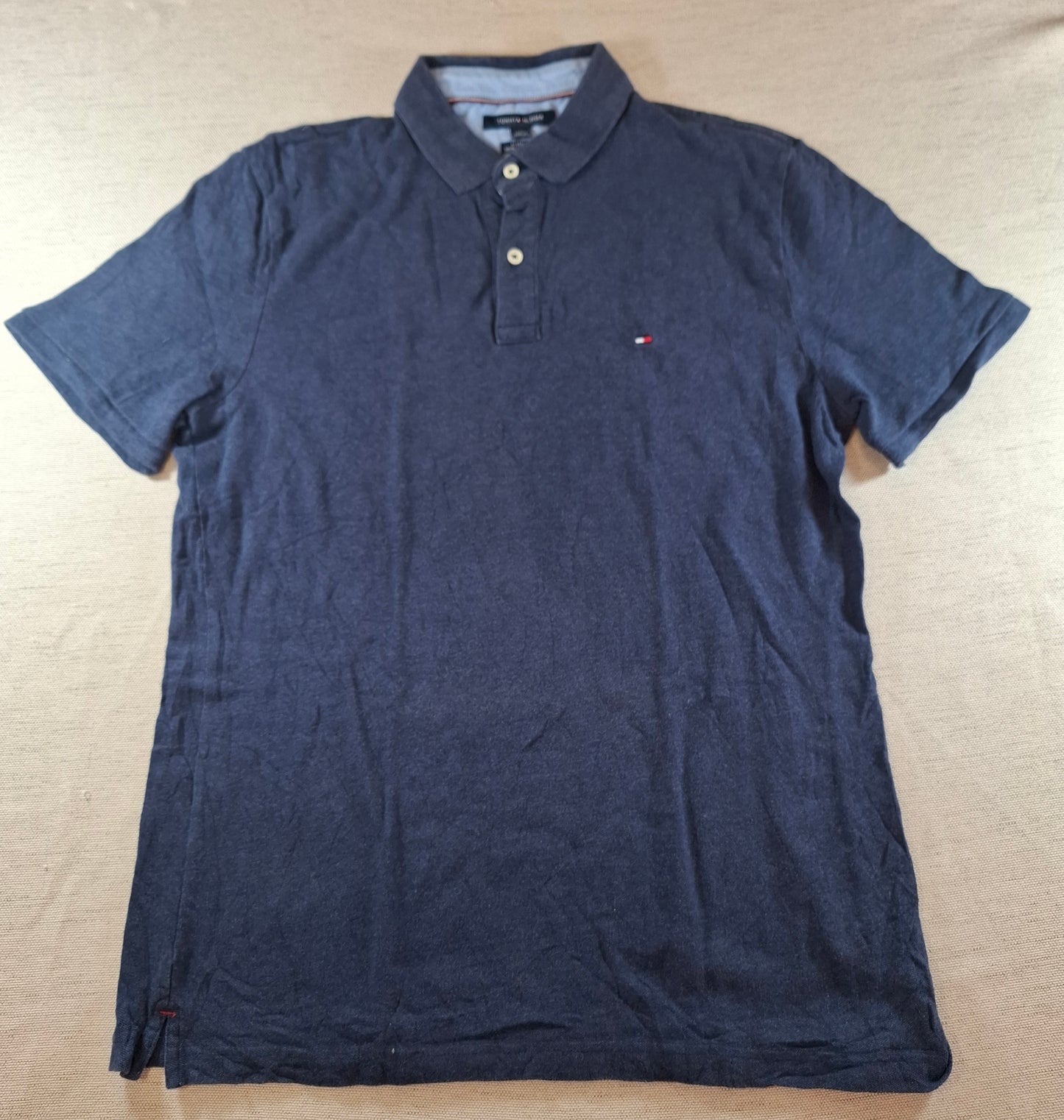 001289 Tommy Hilfiger Polo shirt size L Navy