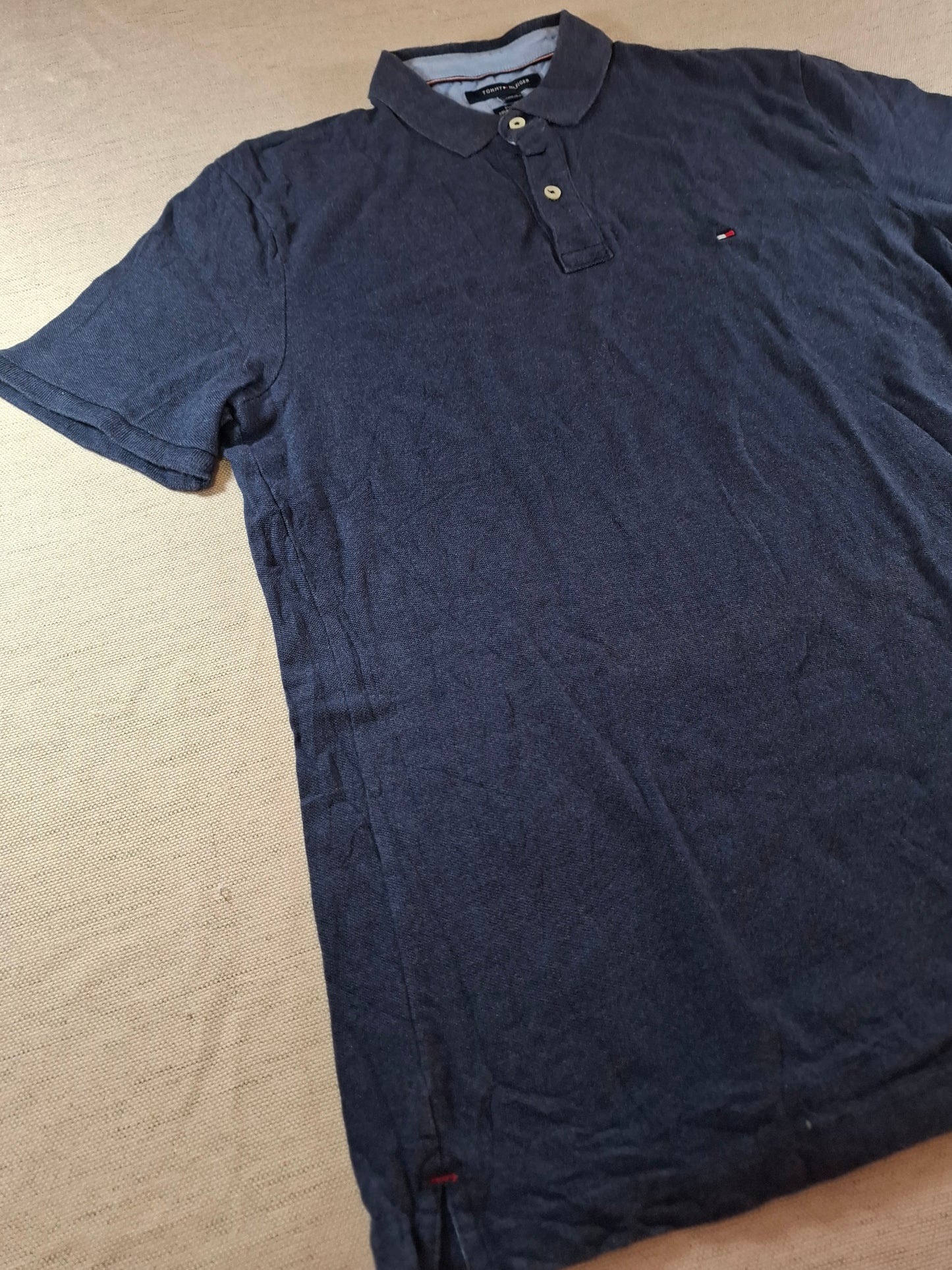 001289 Tommy Hilfiger Polo shirt size L Navy