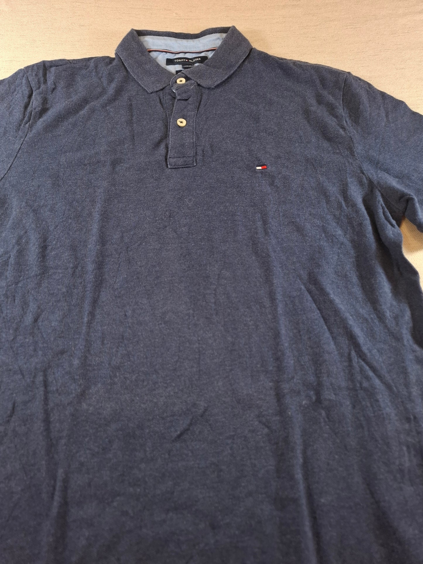 001289 Tommy Hilfiger Polo shirt size L Navy