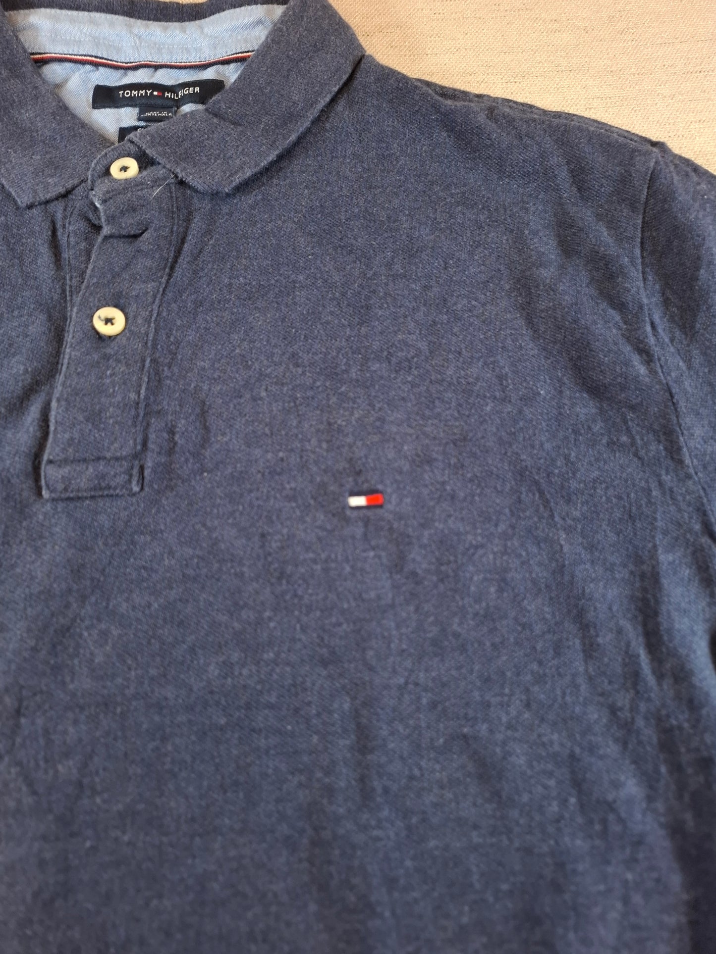 001289 Tommy Hilfiger Polo shirt size L Navy
