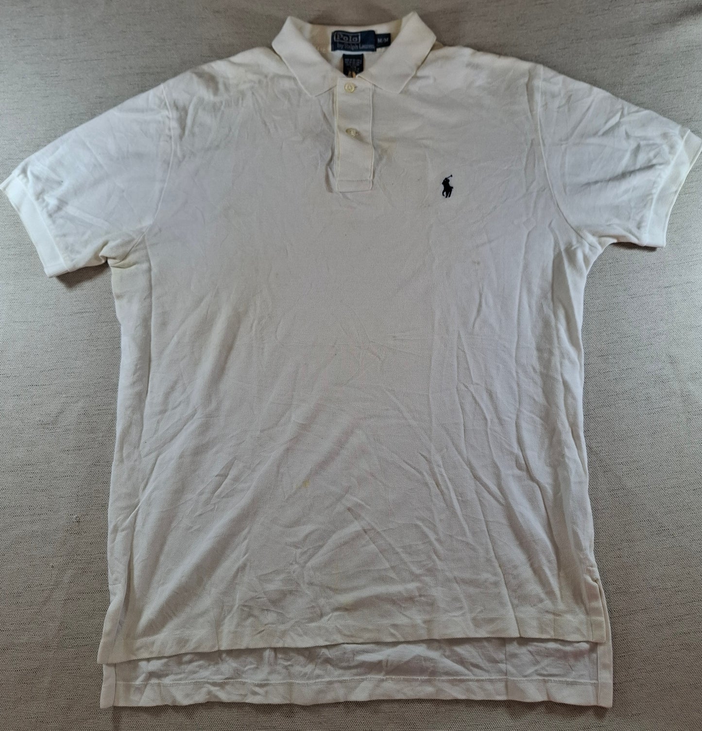 001292 Polo Ralph Lauren Polo shirt size M White