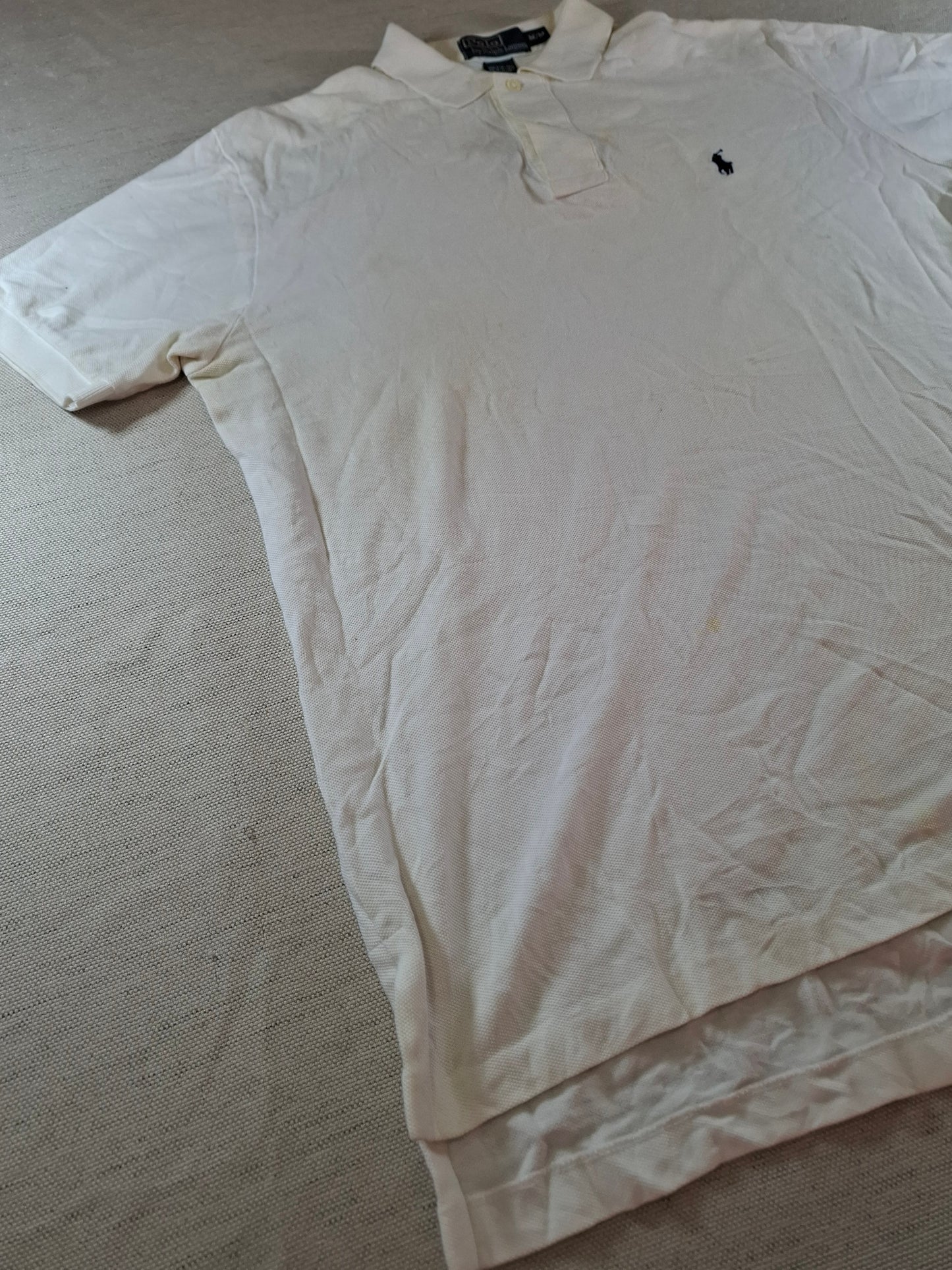 001292 Polo Ralph Lauren Polo shirt size M White