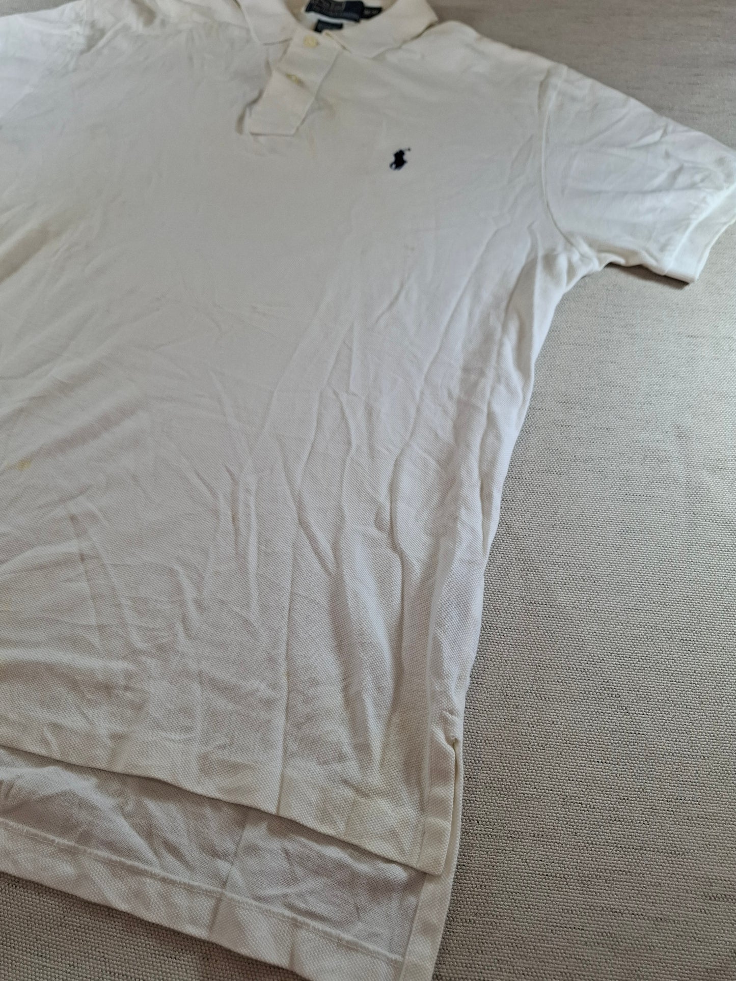 001292 Polo Ralph Lauren Polo shirt size M White